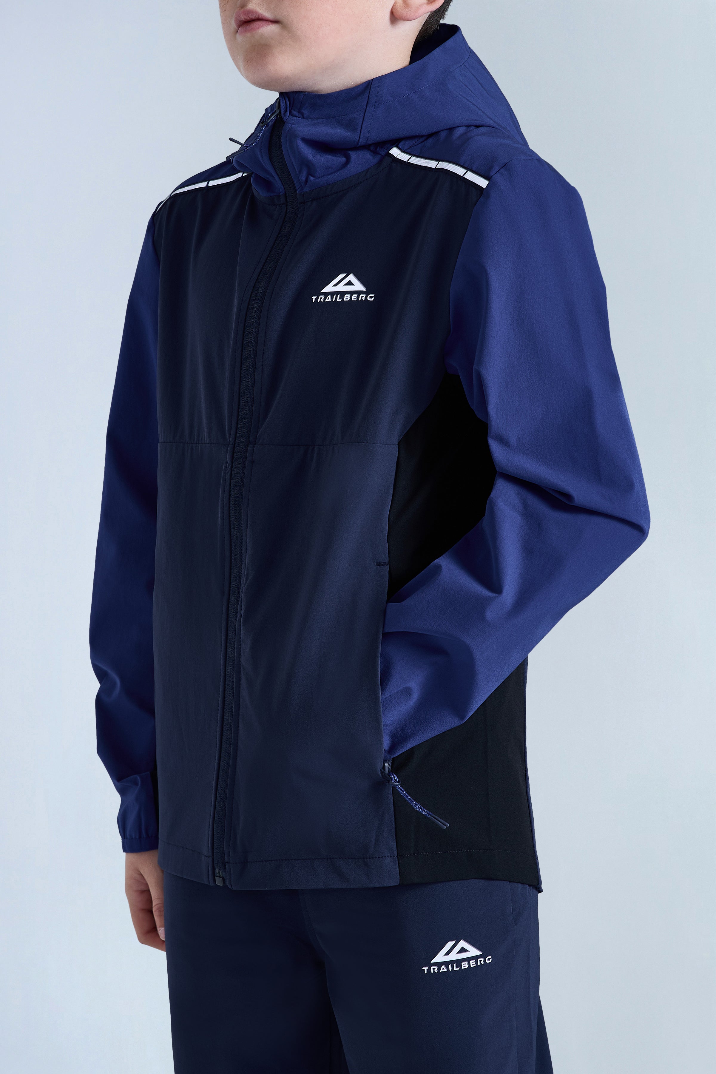 Boys Triathlon 2.0 Hood - Navy Blue/Space Blue/Black