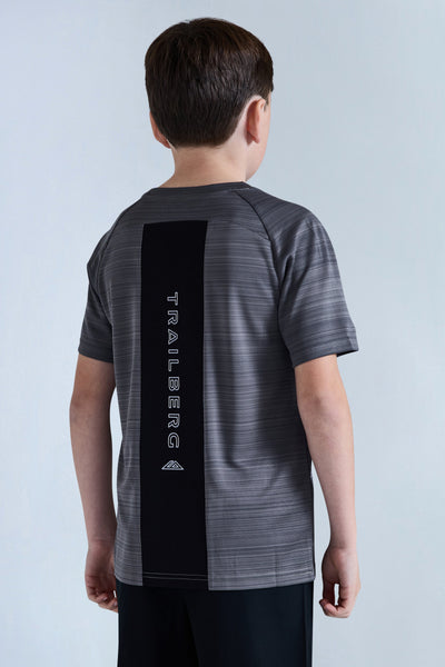 Boys Cloud 2.0 Tee  - Urban Smoke/Black