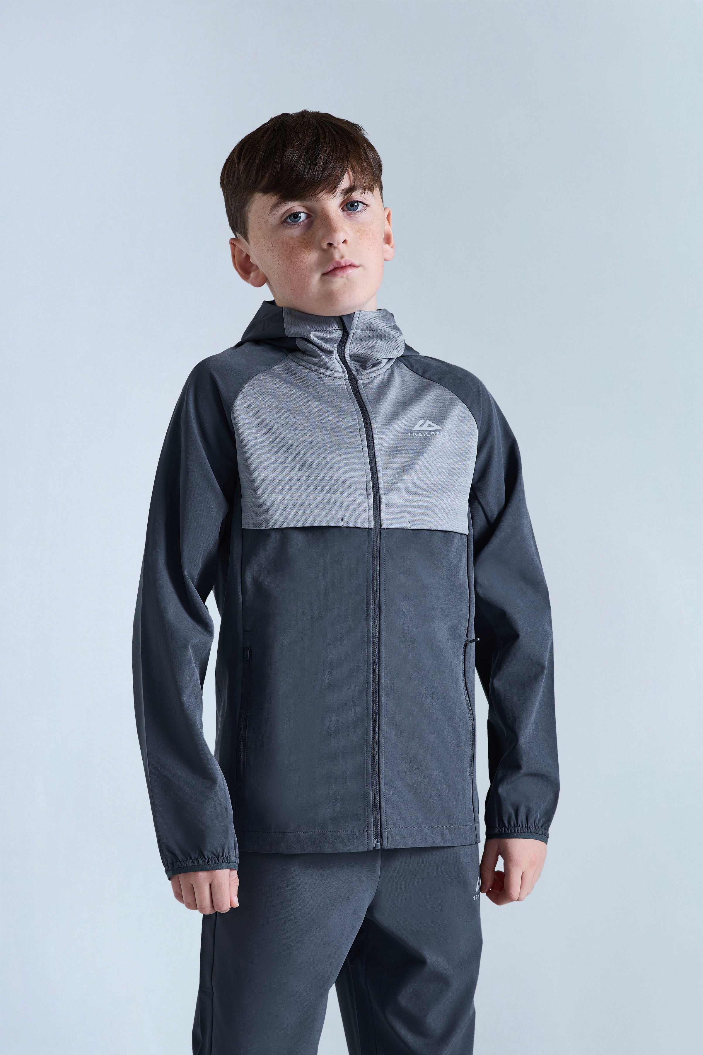 Boys Cloud 2.0 Hood - Iron Grey/Moon Grey