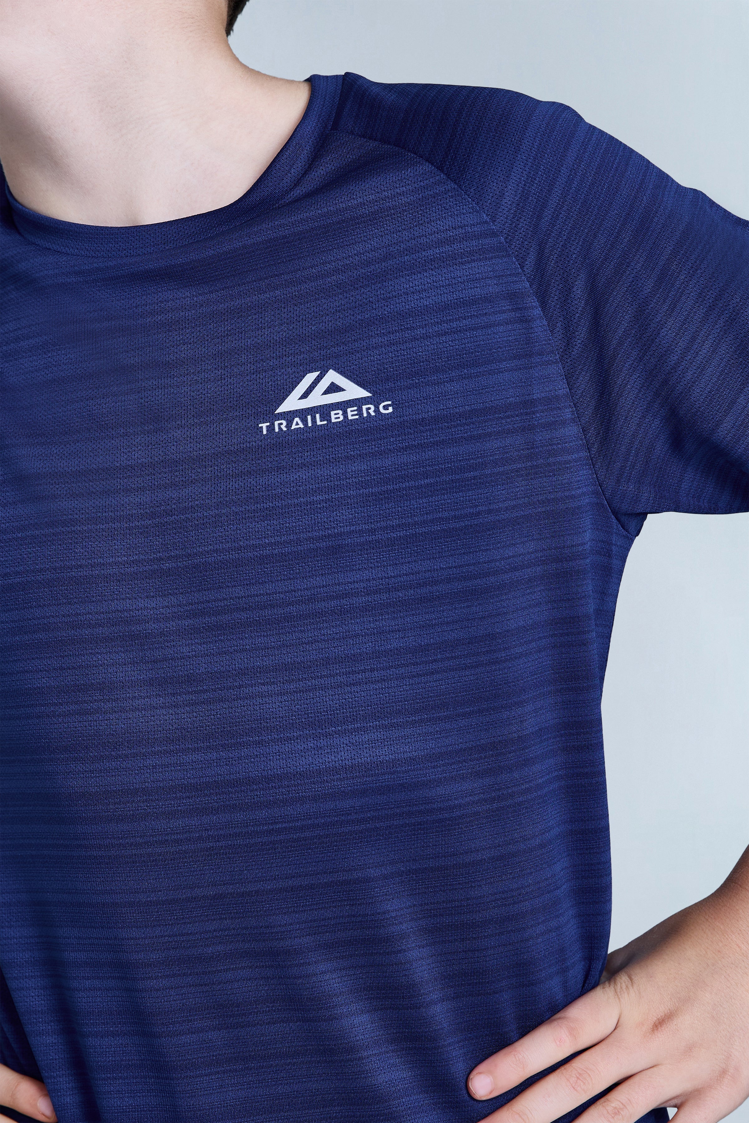 Boys Cloud 2.0 T-Shirt - Space Blue/Navy Blue