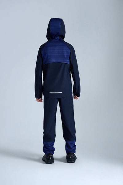 Boys Cloud 2.0 Woven Tracksuit - Navy Blue/Space Blue