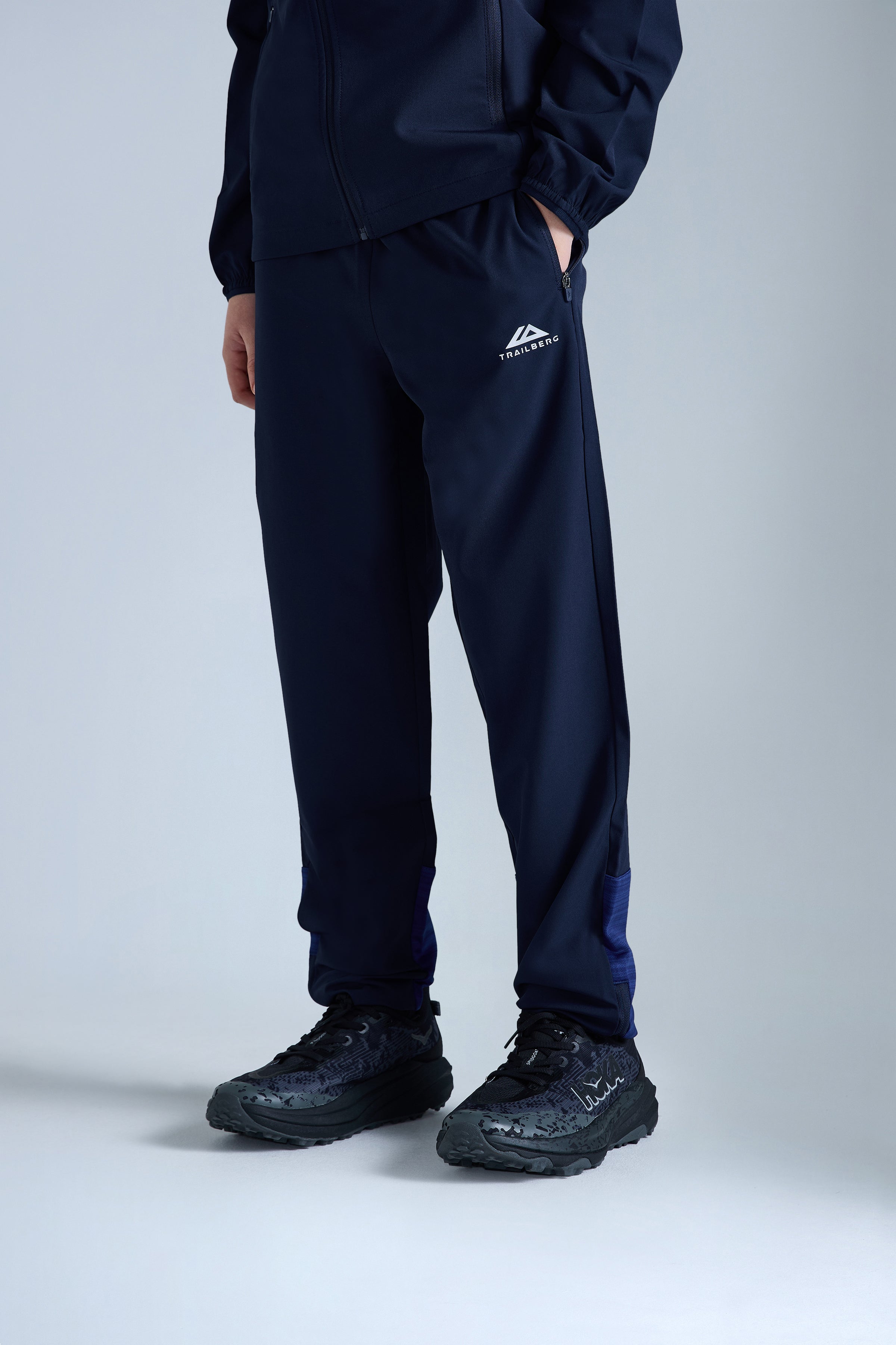 Boys Cloud 2.0 Woven Pant - Navy Blue/Space Blue
