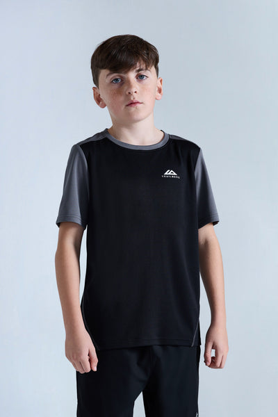 Boys Essentials Twinset - Black/Urban Smoke