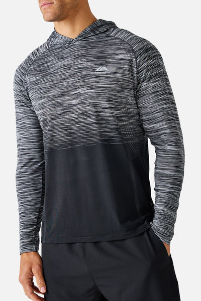 Arc Seamless Hood - Black/Moon Grey/Urban Smoke