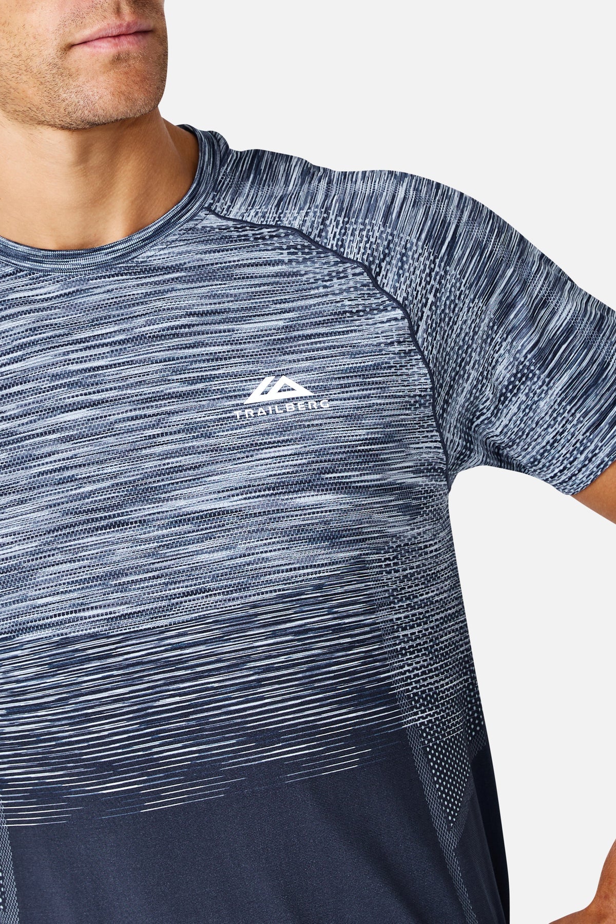 Arc Seamless 2.0 Tee - Shadowcore/Midnight Blue