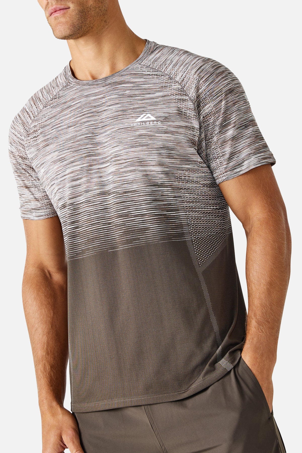 Arc Seamless 2.0 Tee - Mocha Ember/Ashborne/Pebblestone