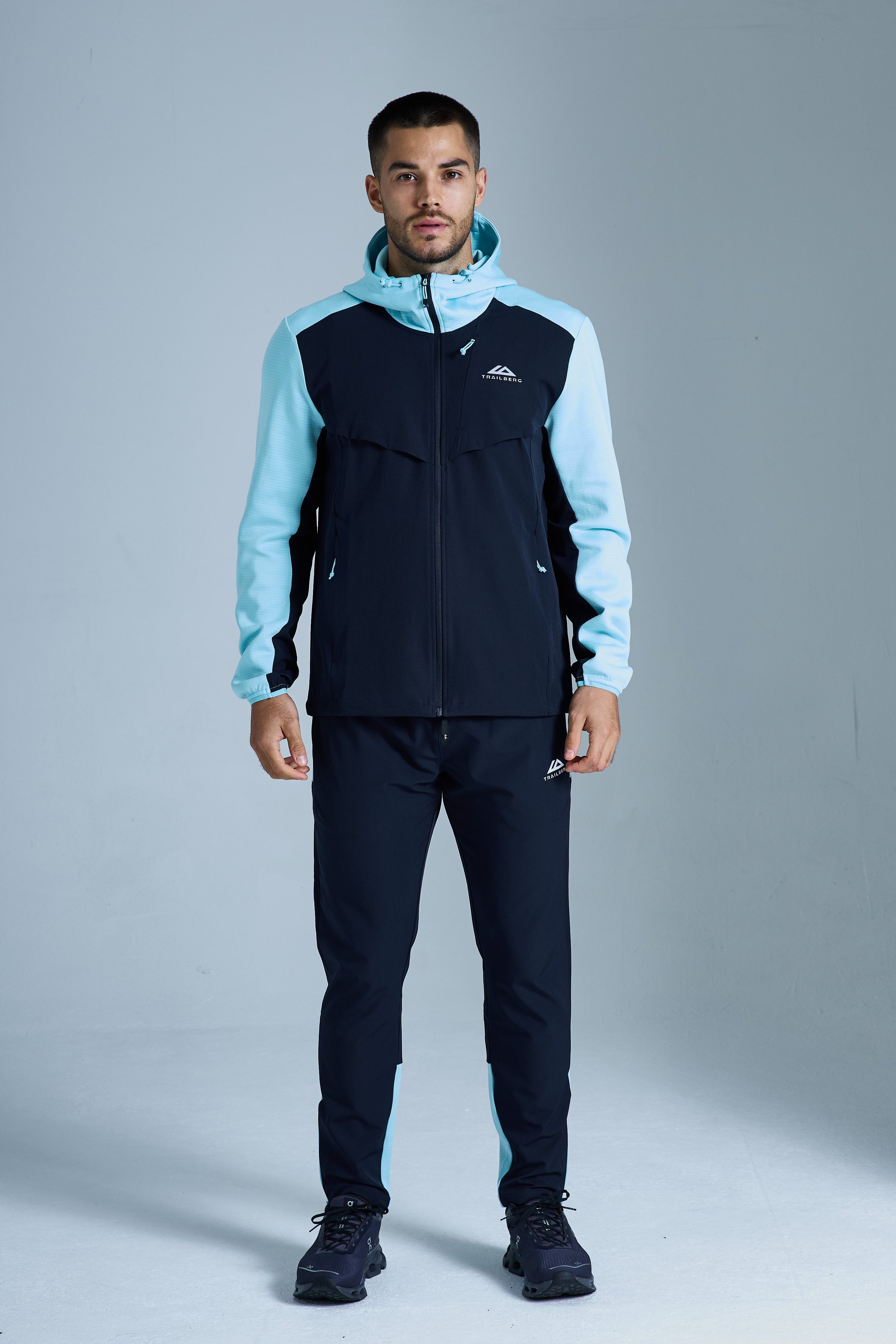 Rapid Dash 2.0 Tracksuit - Deep Ocean/Cyan Wave