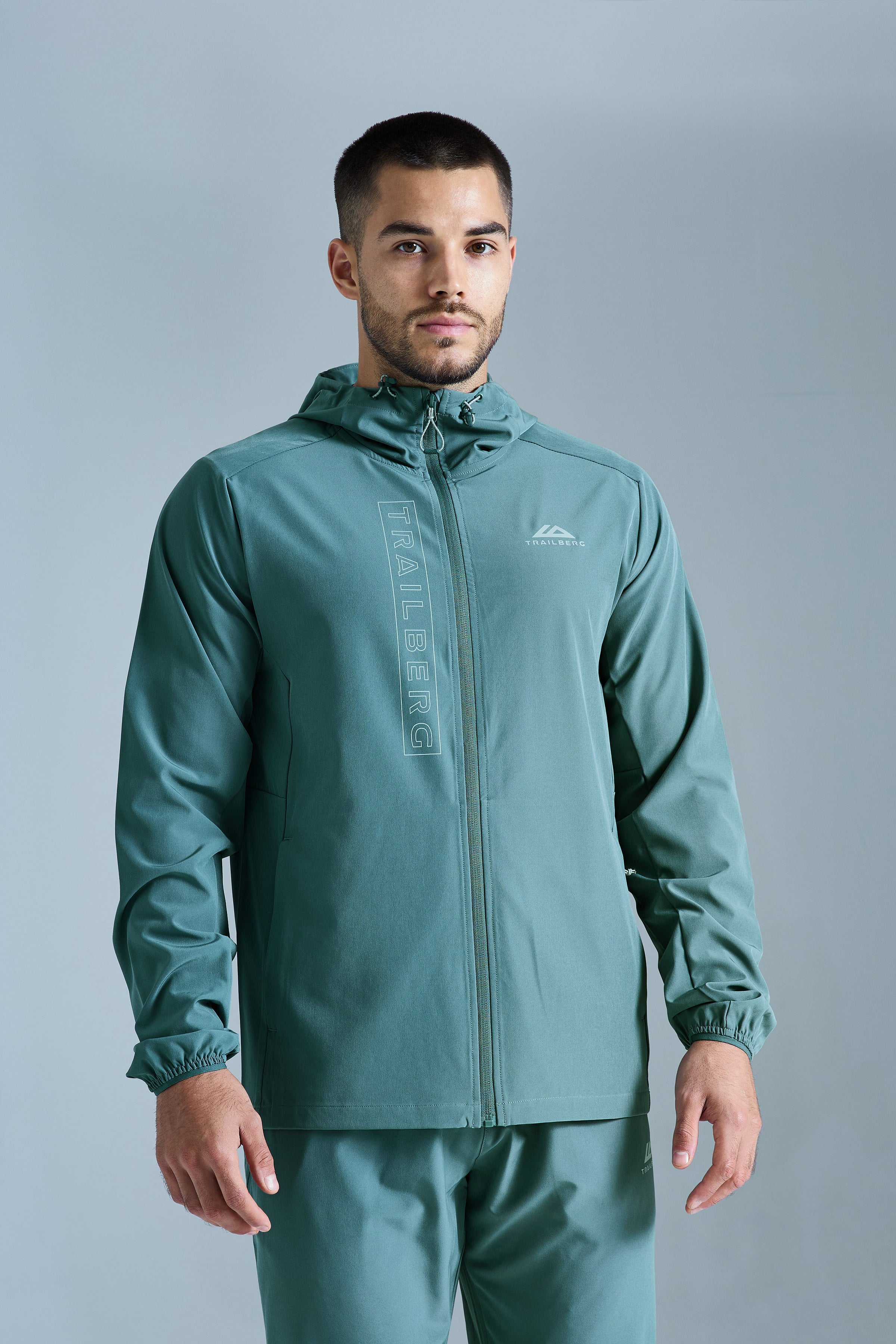 Crest 2.0 Tracksuit - Pine Dust/Aloe Frost