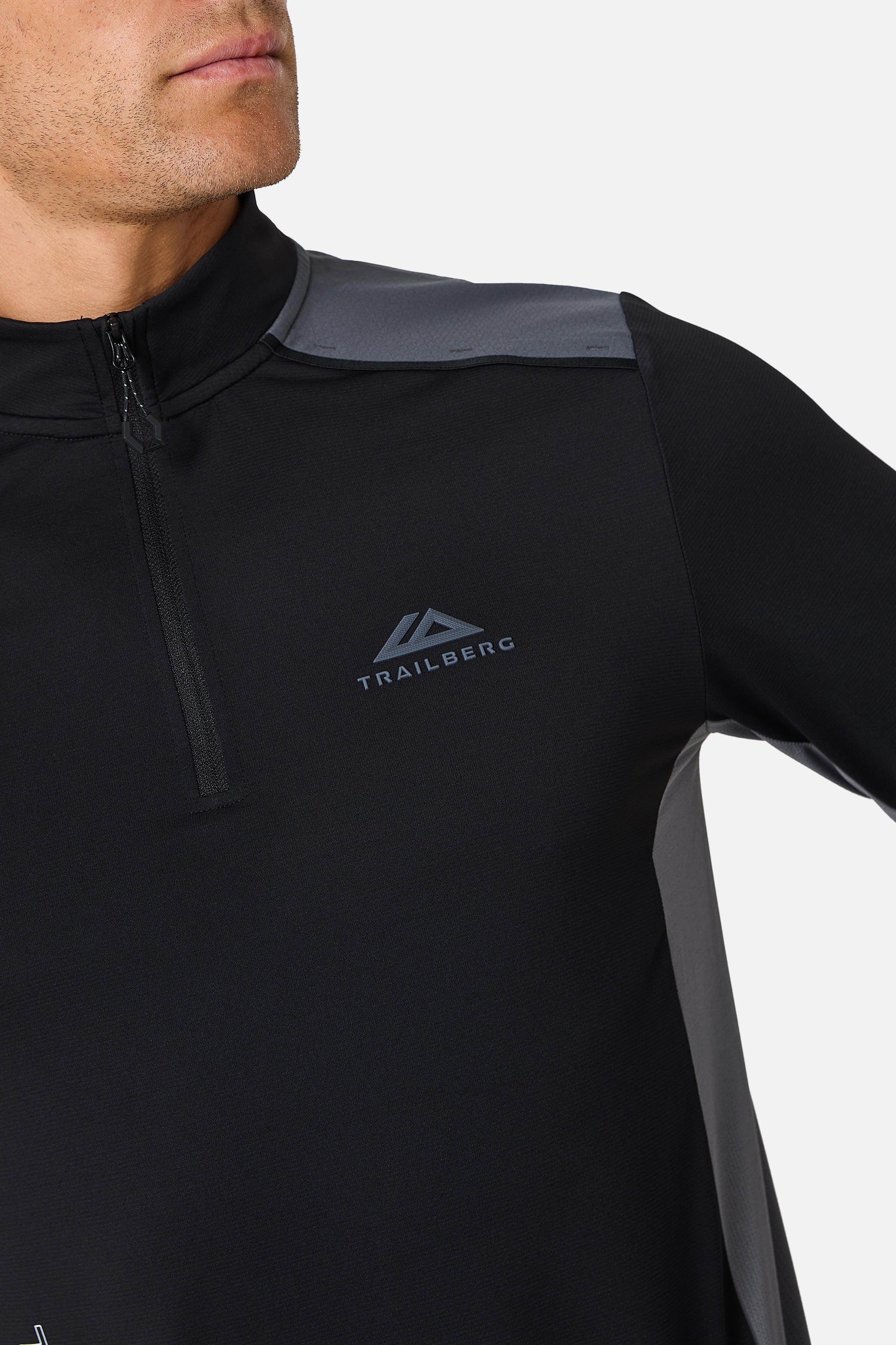 Triathlon Ultra 1/4 Zip - Black/Graphite Grey/Nightfall Grey