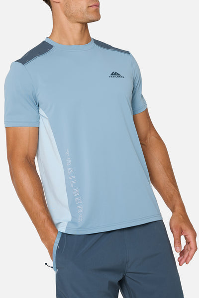 Triathlon Ultra Tee - Cool Slate/Storm Rock/Frosted Blue