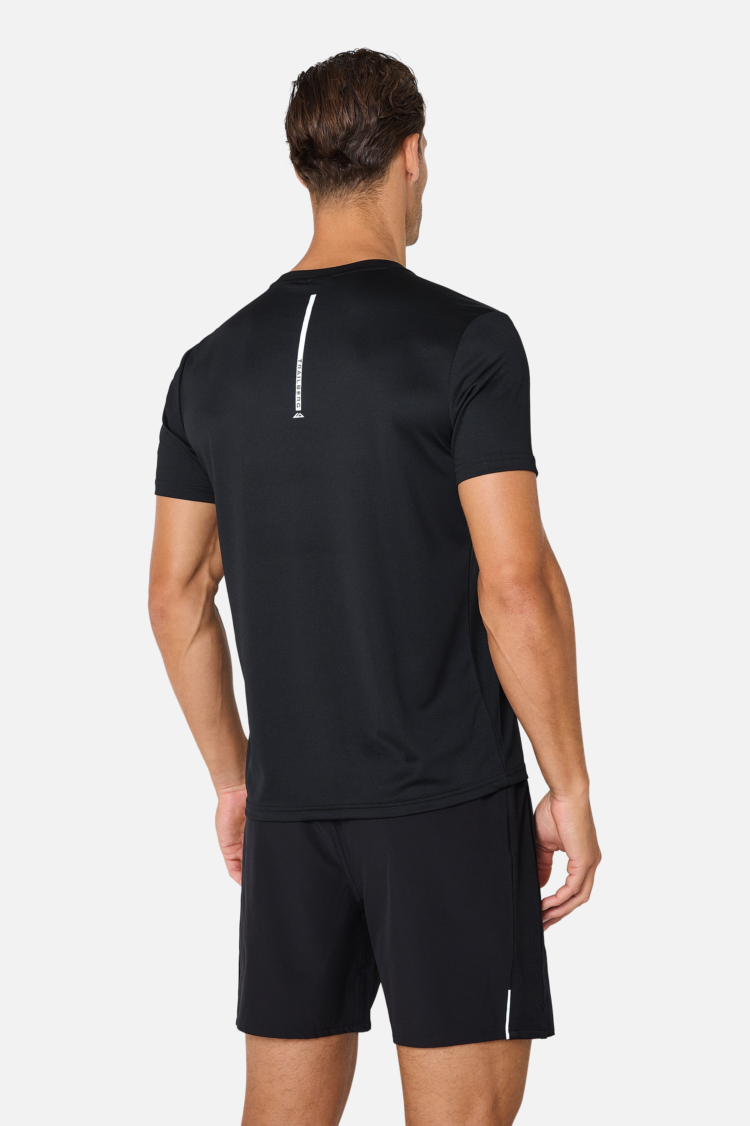 Blur Large Logo Tee - Black