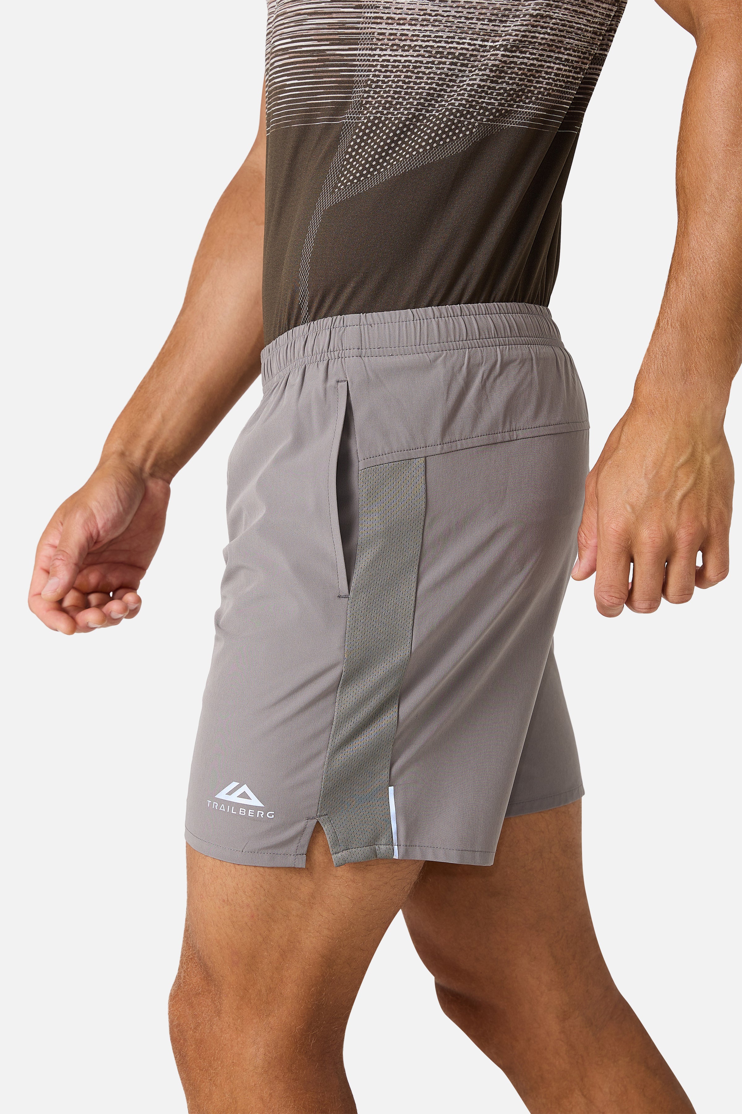 Triathlon Ultra Essentials 1/4 Zip Twinset - Mocha/Pebble Stone/Frosted Ridge
