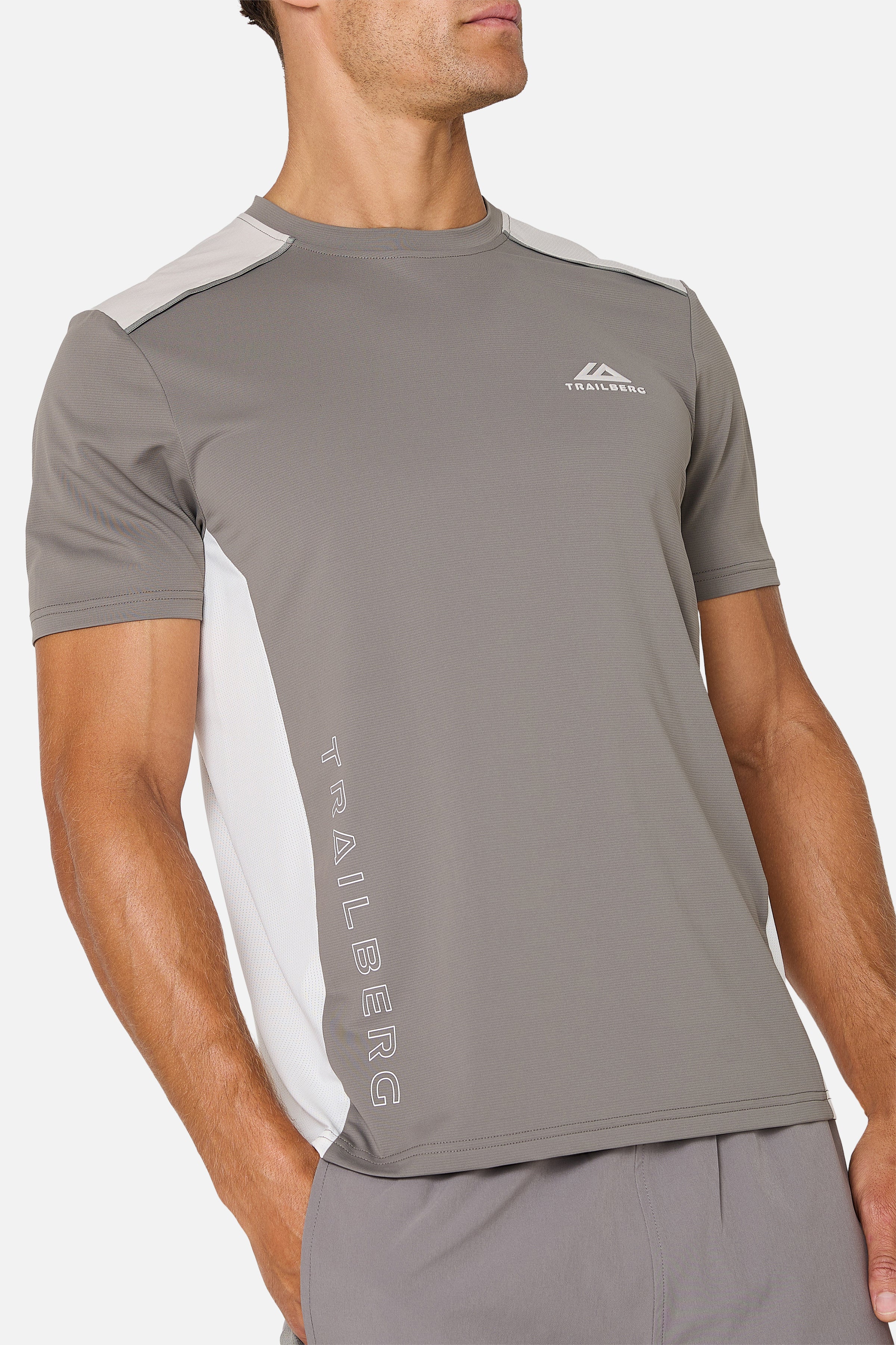 Triathlon Ultra Tee - Mocha/Pebble Stone/Frosted Ridge