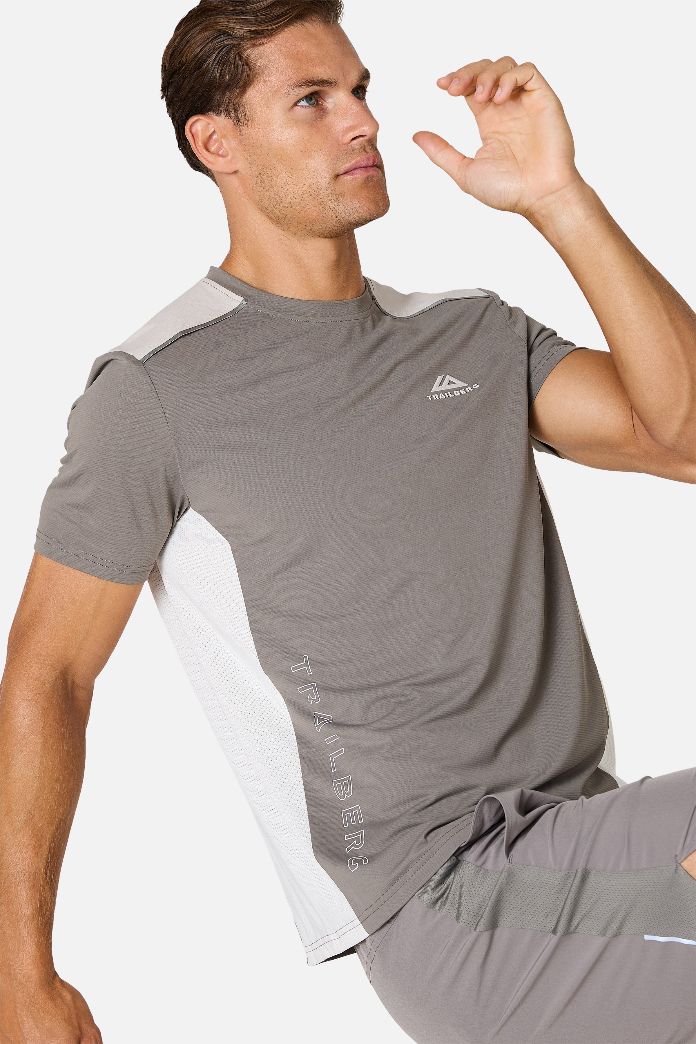 Triathlon Ultra Tee - Mocha/Pebble Stone/Frosted Ridge