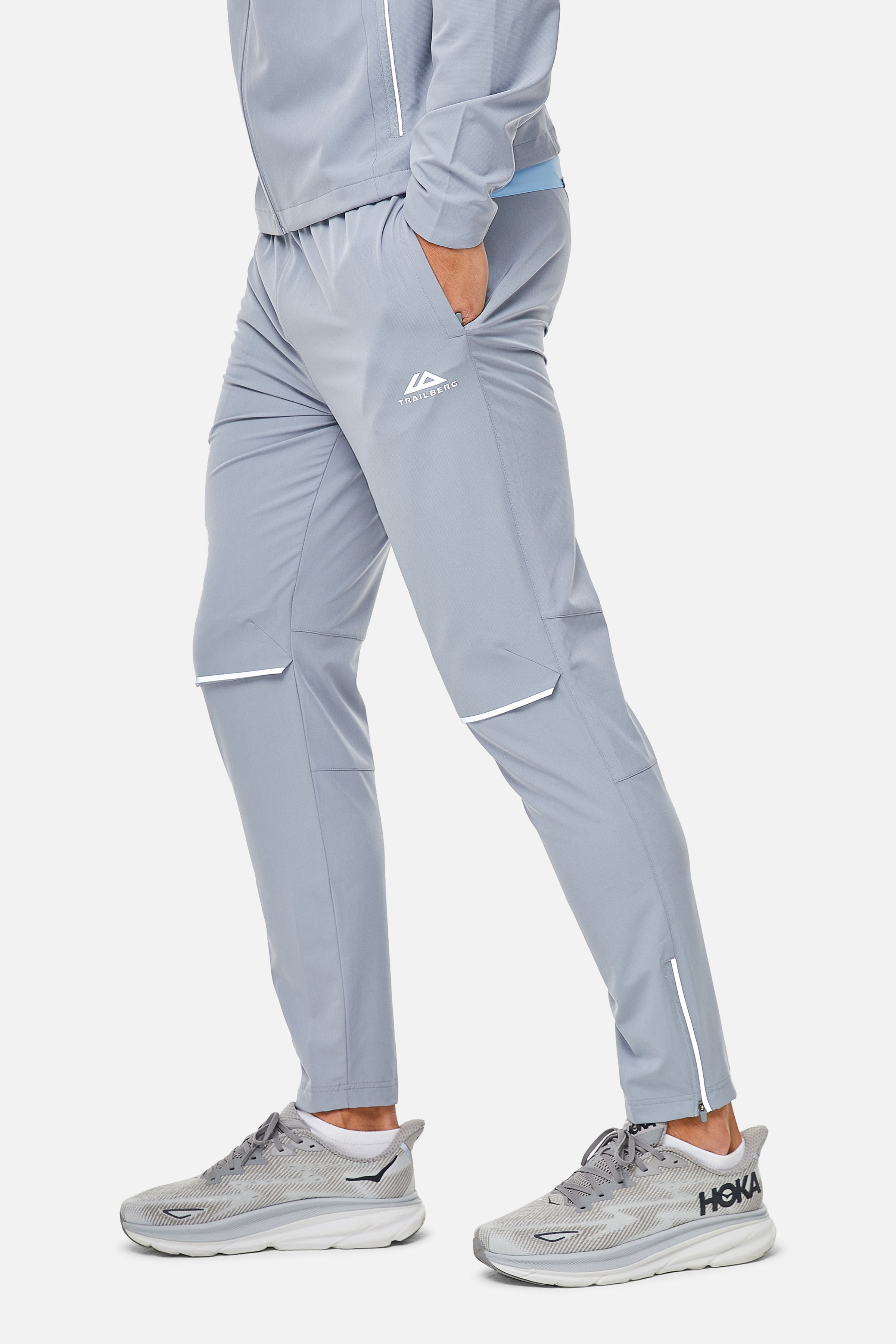 PANTALON VERTIGO - GRIS/BLEU 