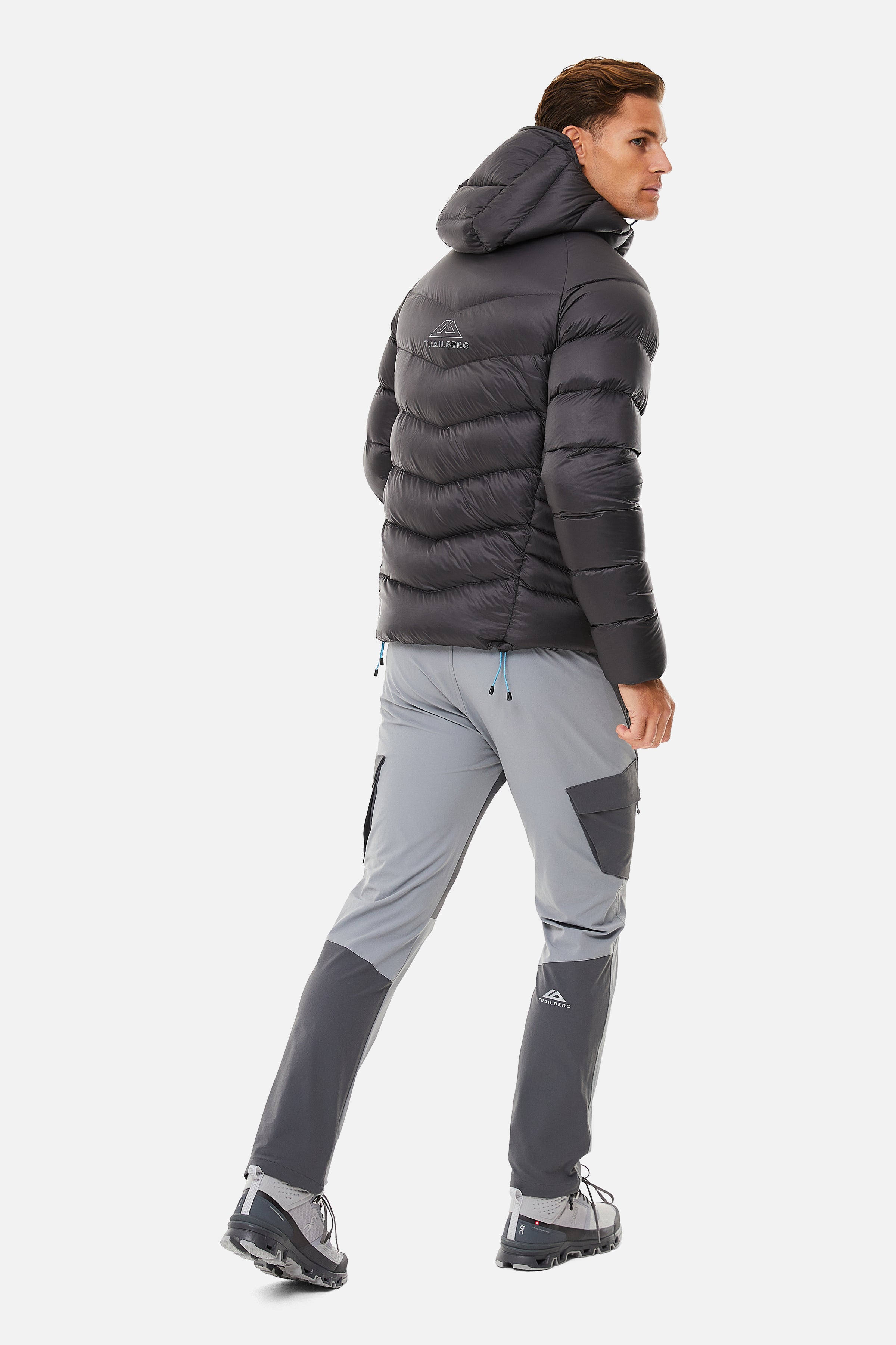 BLANC PUFFER 700F - DARK GREY