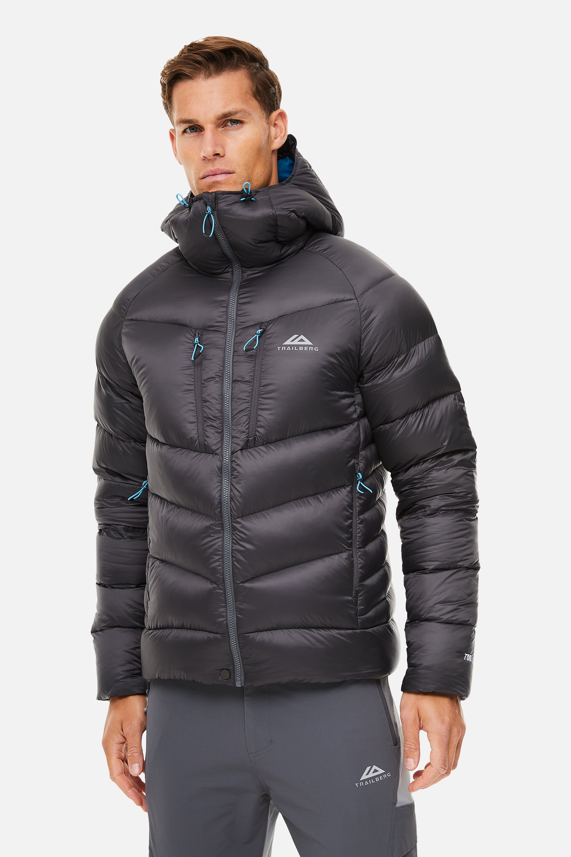 BLANC PUFFER 700F - DARK GREY