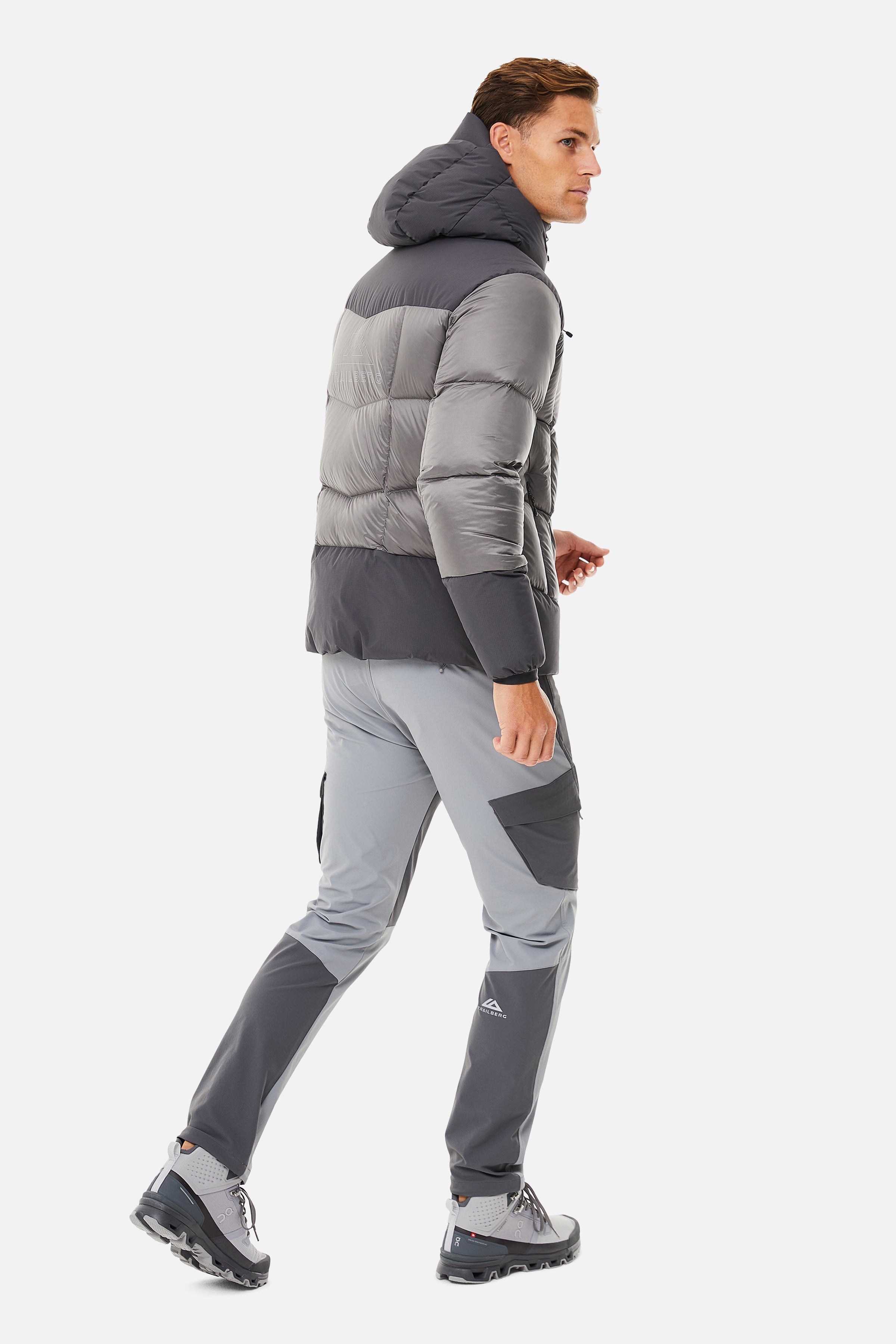 EIGER PUFFER - GREY/LIGHT GREY