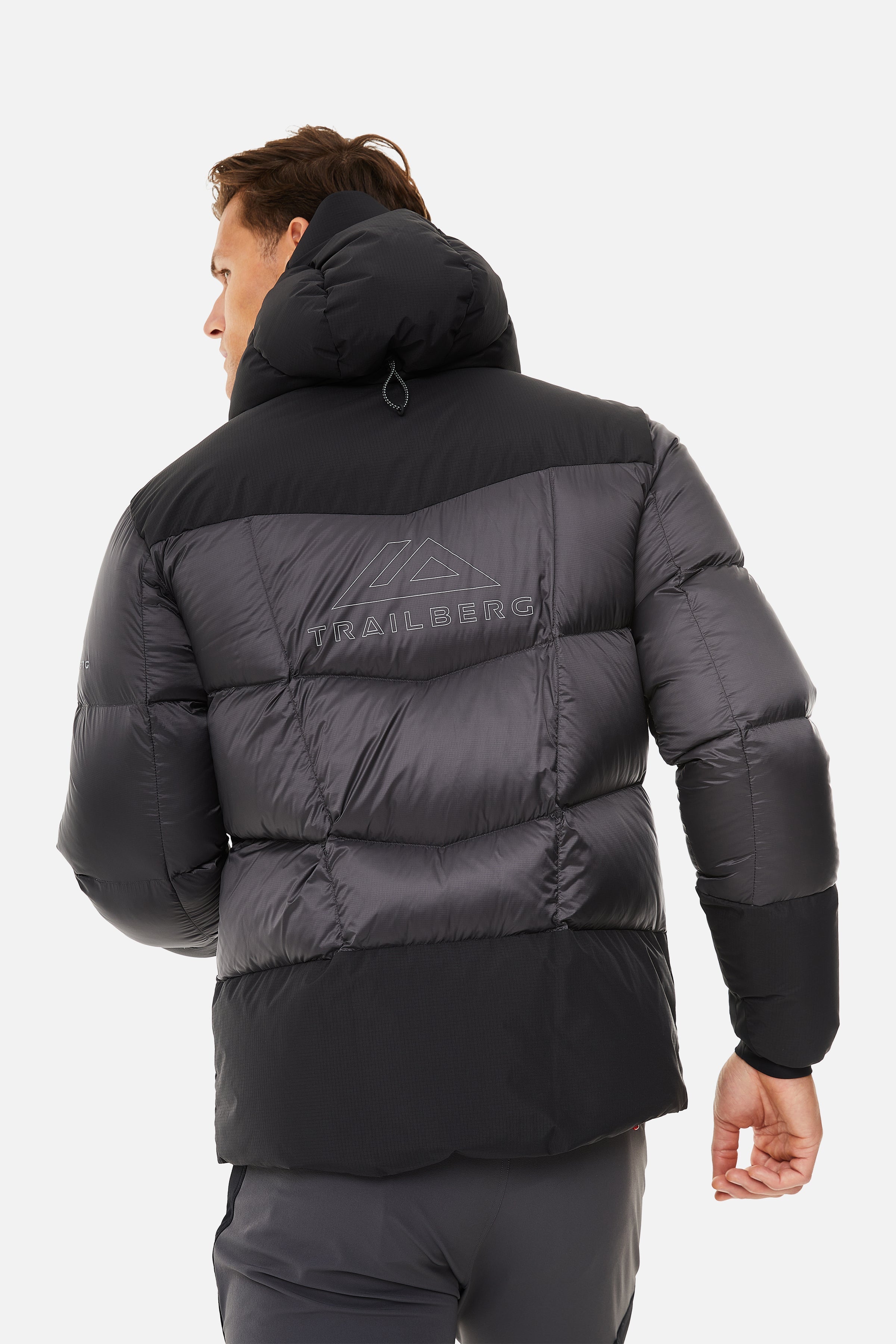 EIGER PUFFER - BLACK/GREY