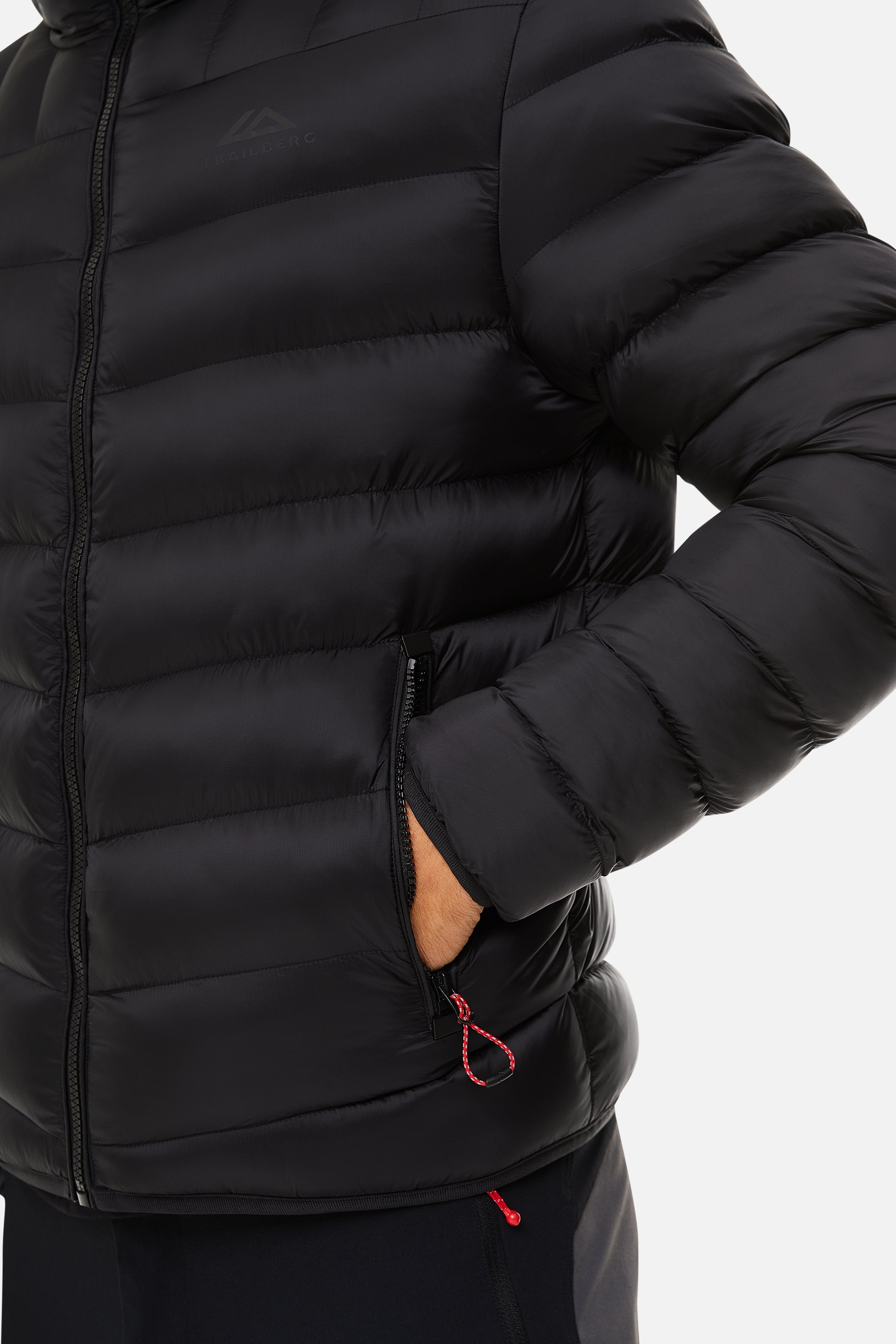 VALAIS REVERSIBLE JACKET - BLACK/GREY