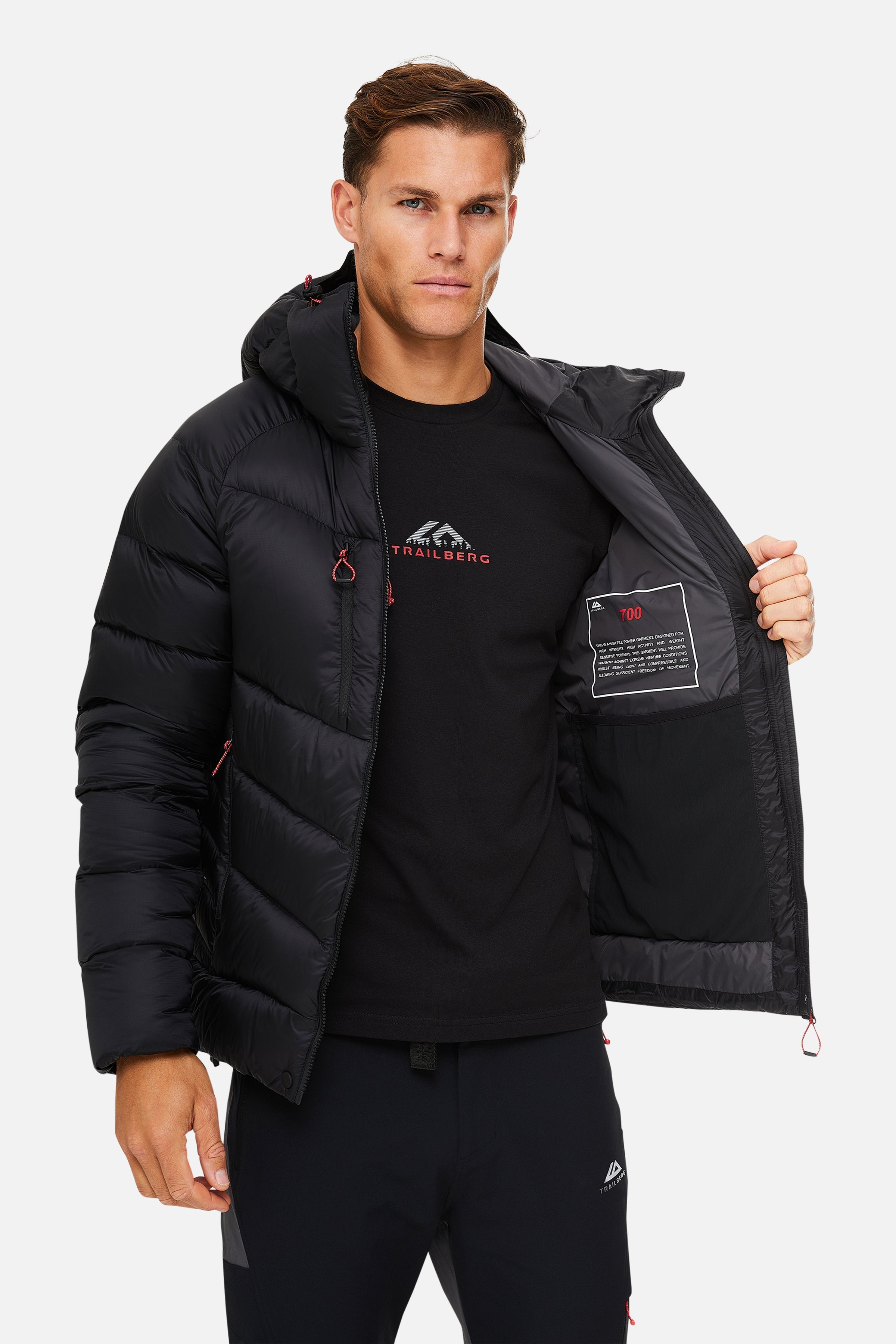 BLANC PUFFER 700F - BLACK