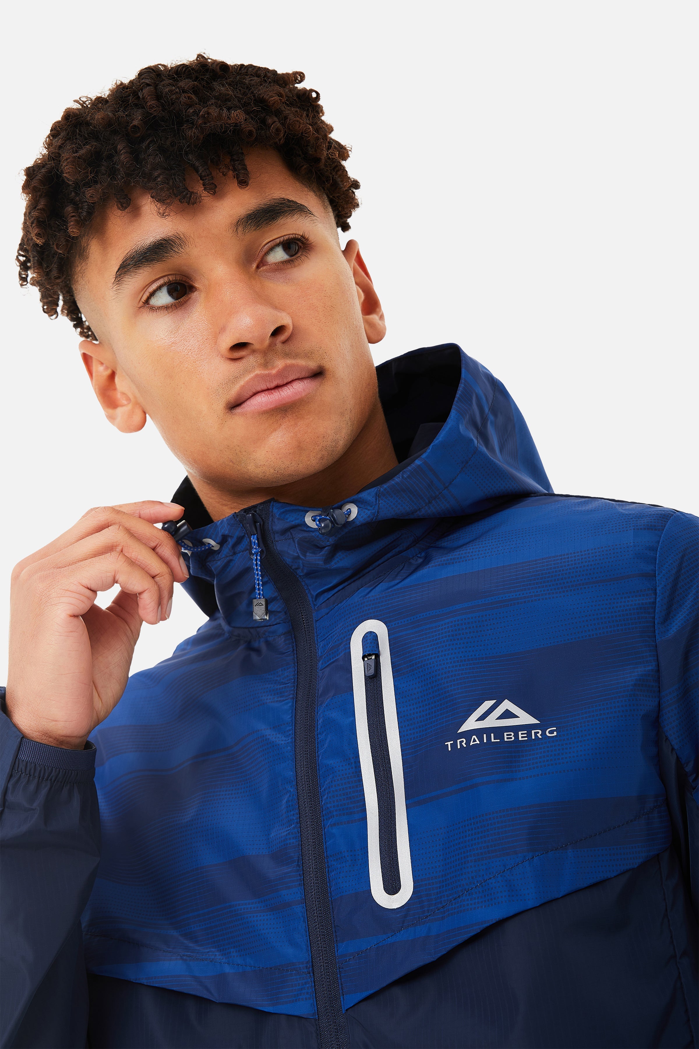 DIMENSION WINDBREAKER - COBALT/NAVY