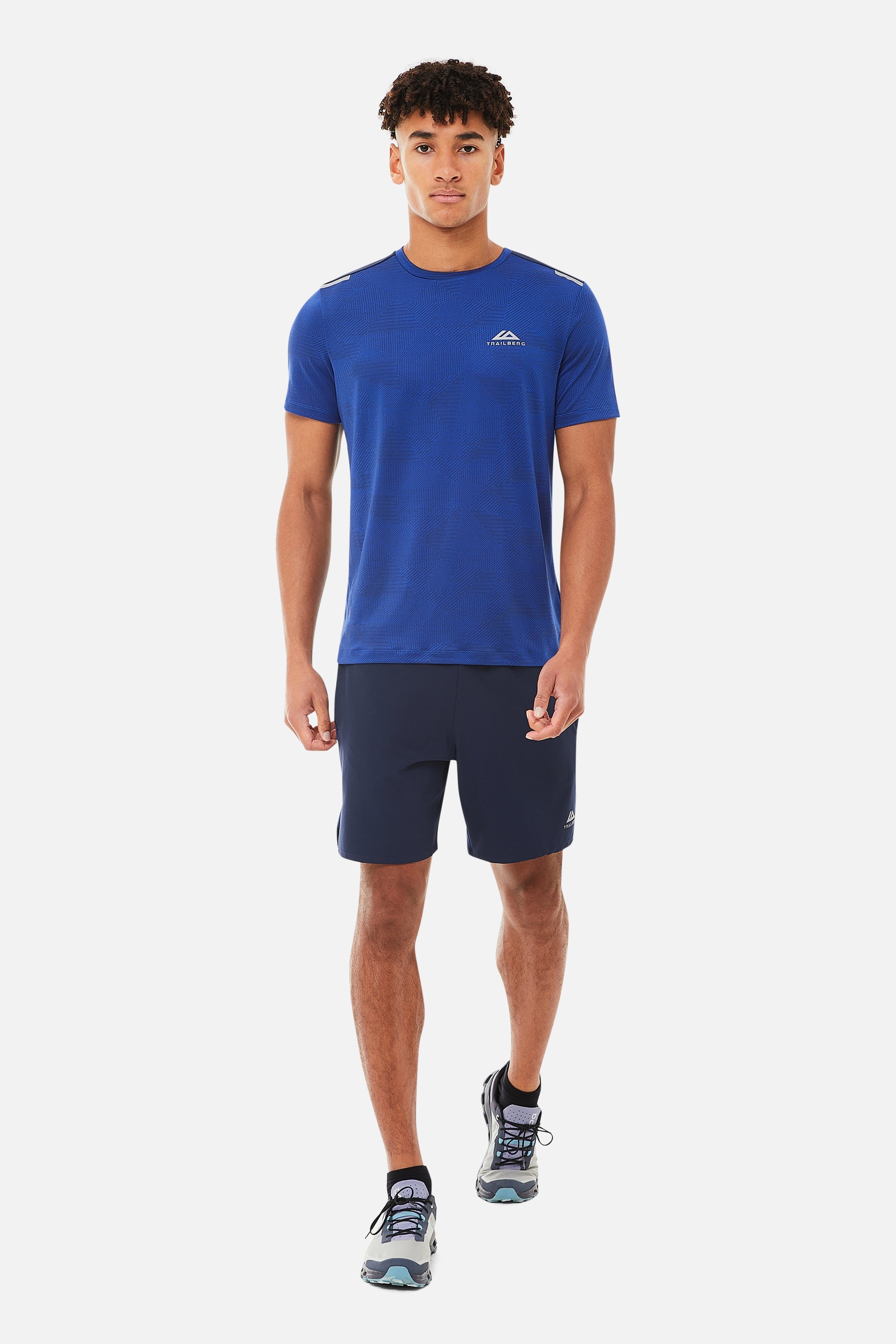 DIMENSION TEE - COBALT/NAVY