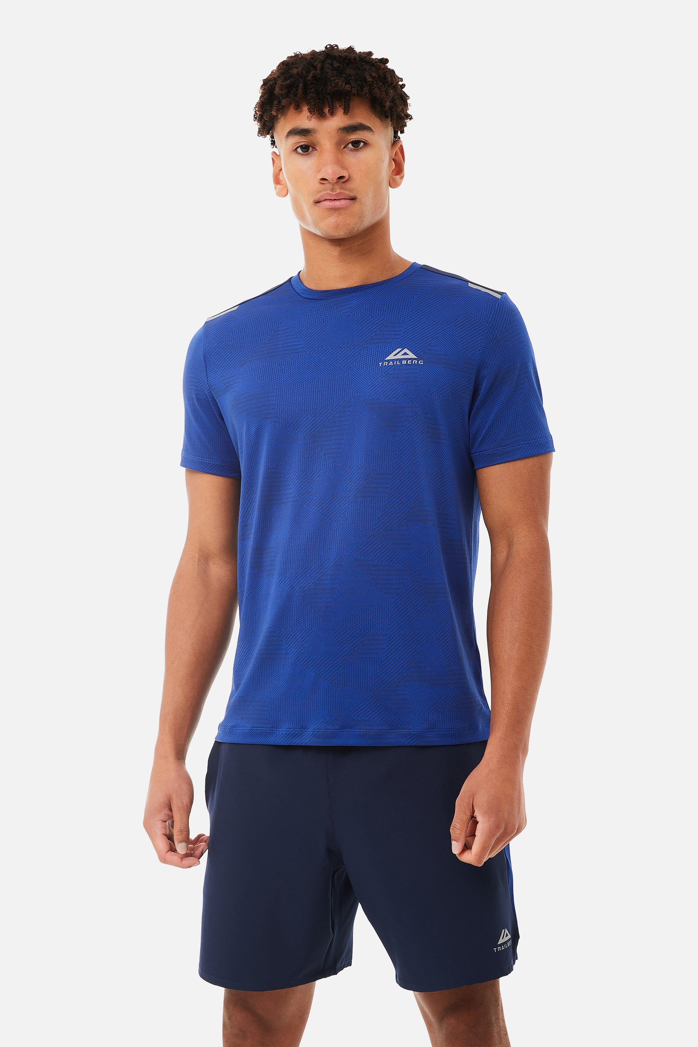 DIMENSION TEE - COBALT/NAVY