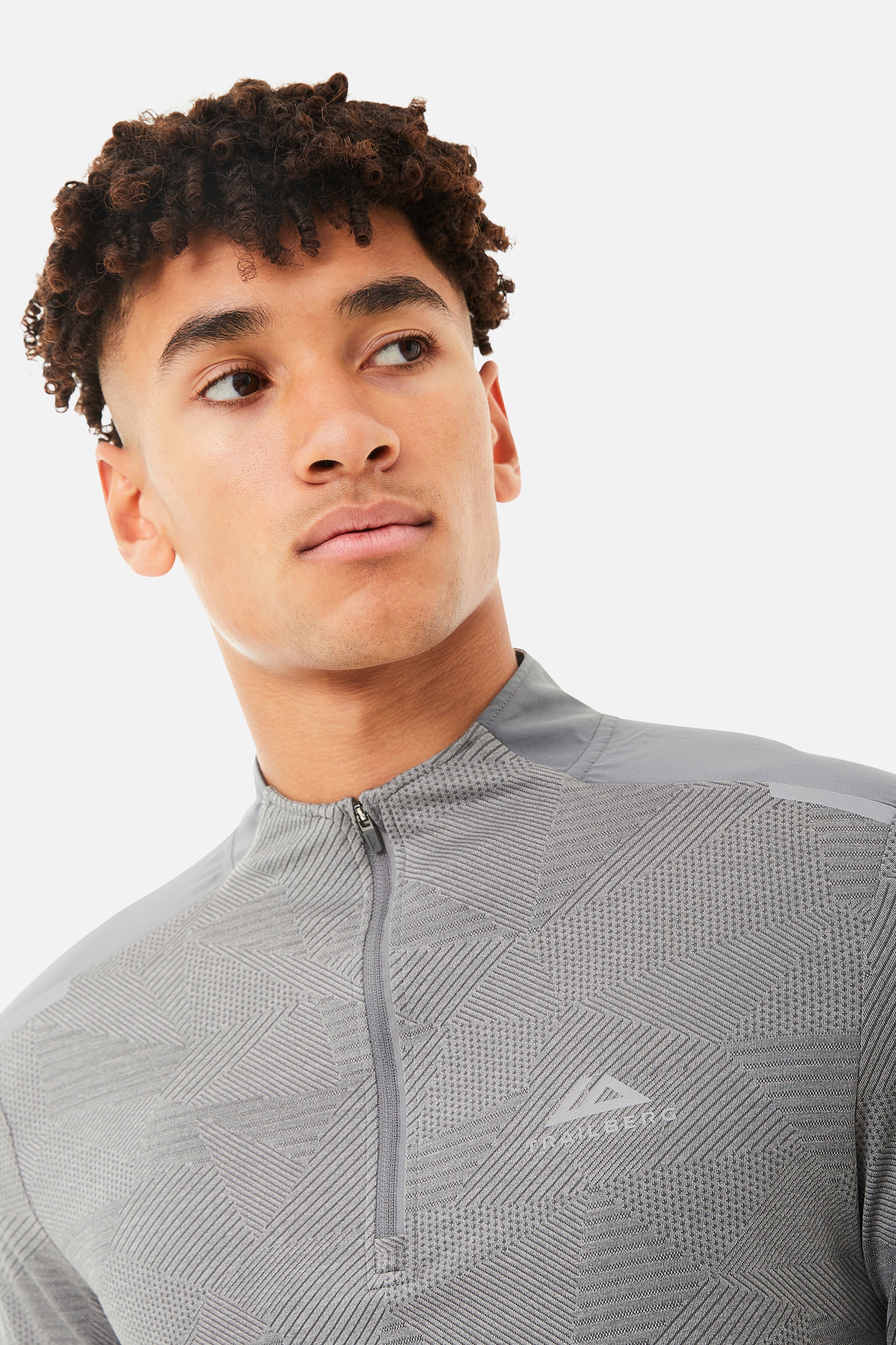 DIMENSION QUARTER ZIP - GREY