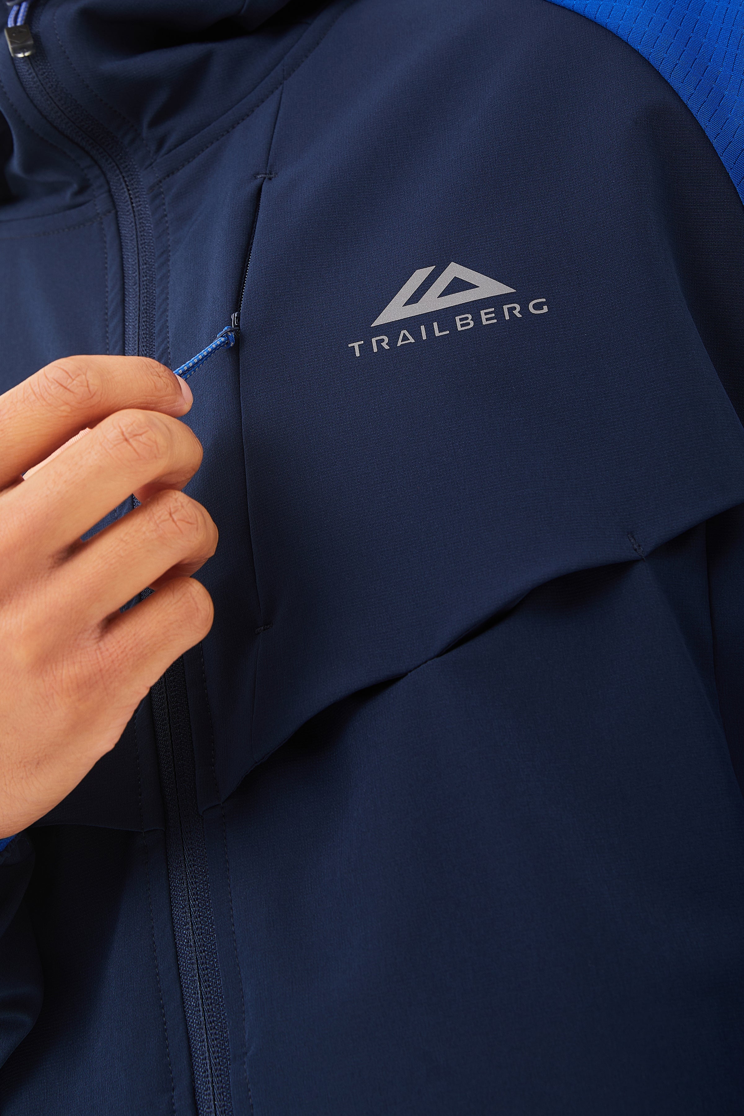 Rapid Dash Hood - Navy/Cobalt