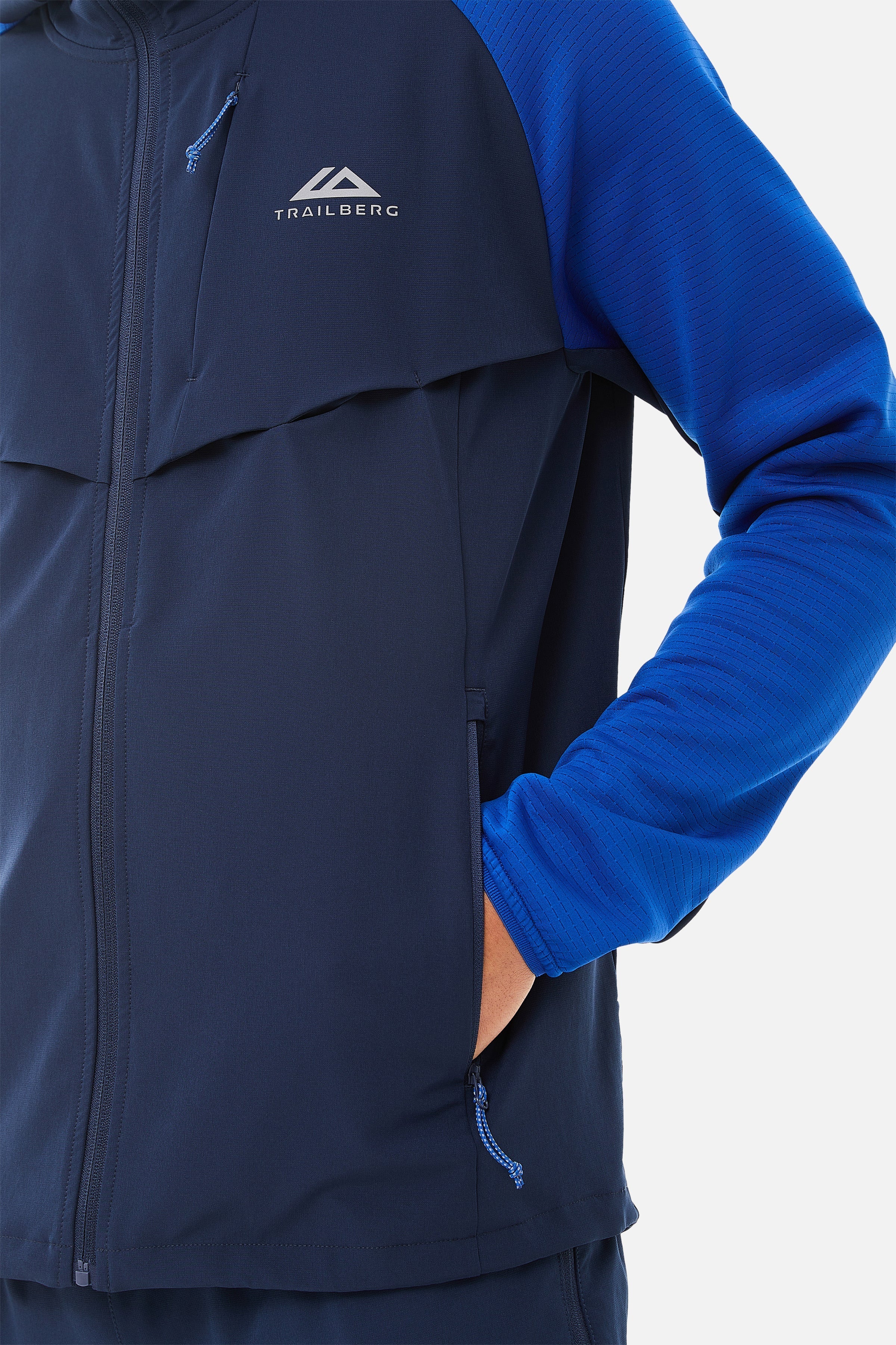 RAPID DASH HOOD - NAVY/COBALT