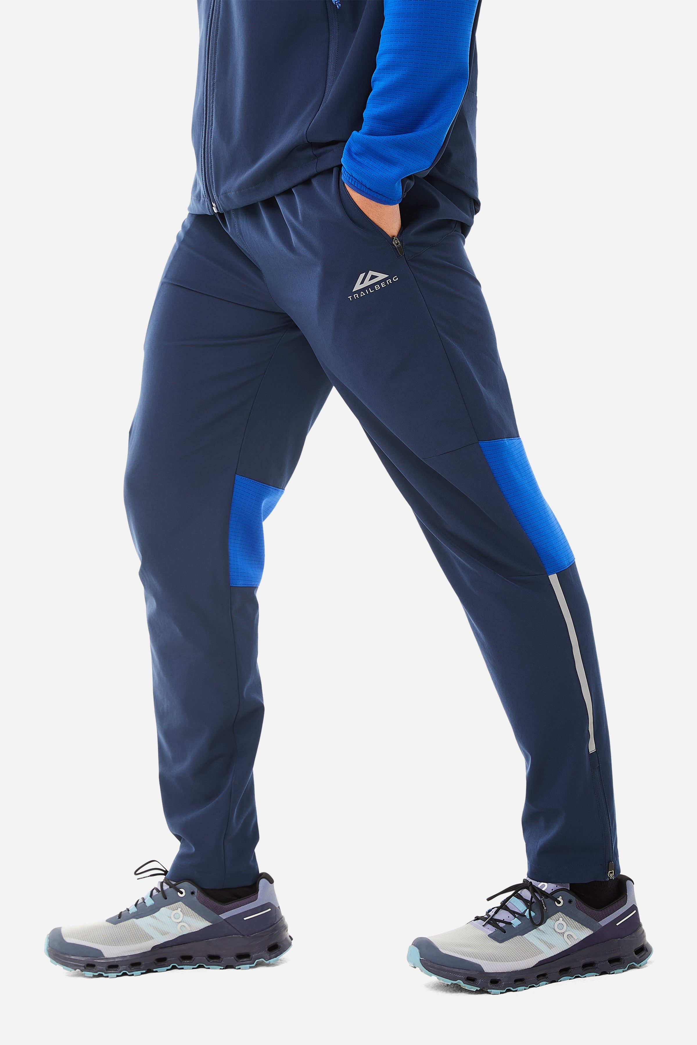 Rapid Dash Tracksuit -  Navy/Cobalt