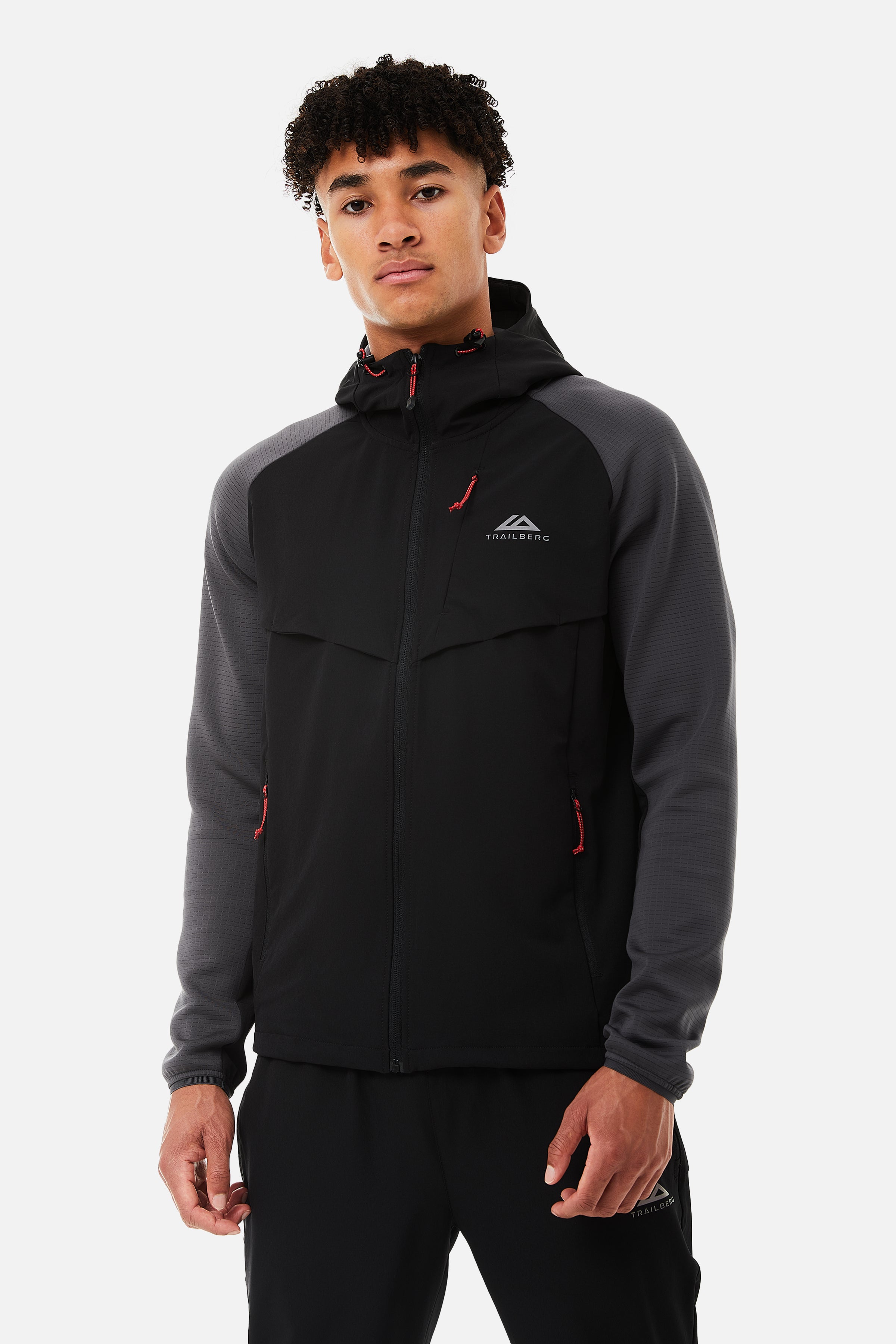 RAPID DASH TRACKSUIT - BLACK/GREY