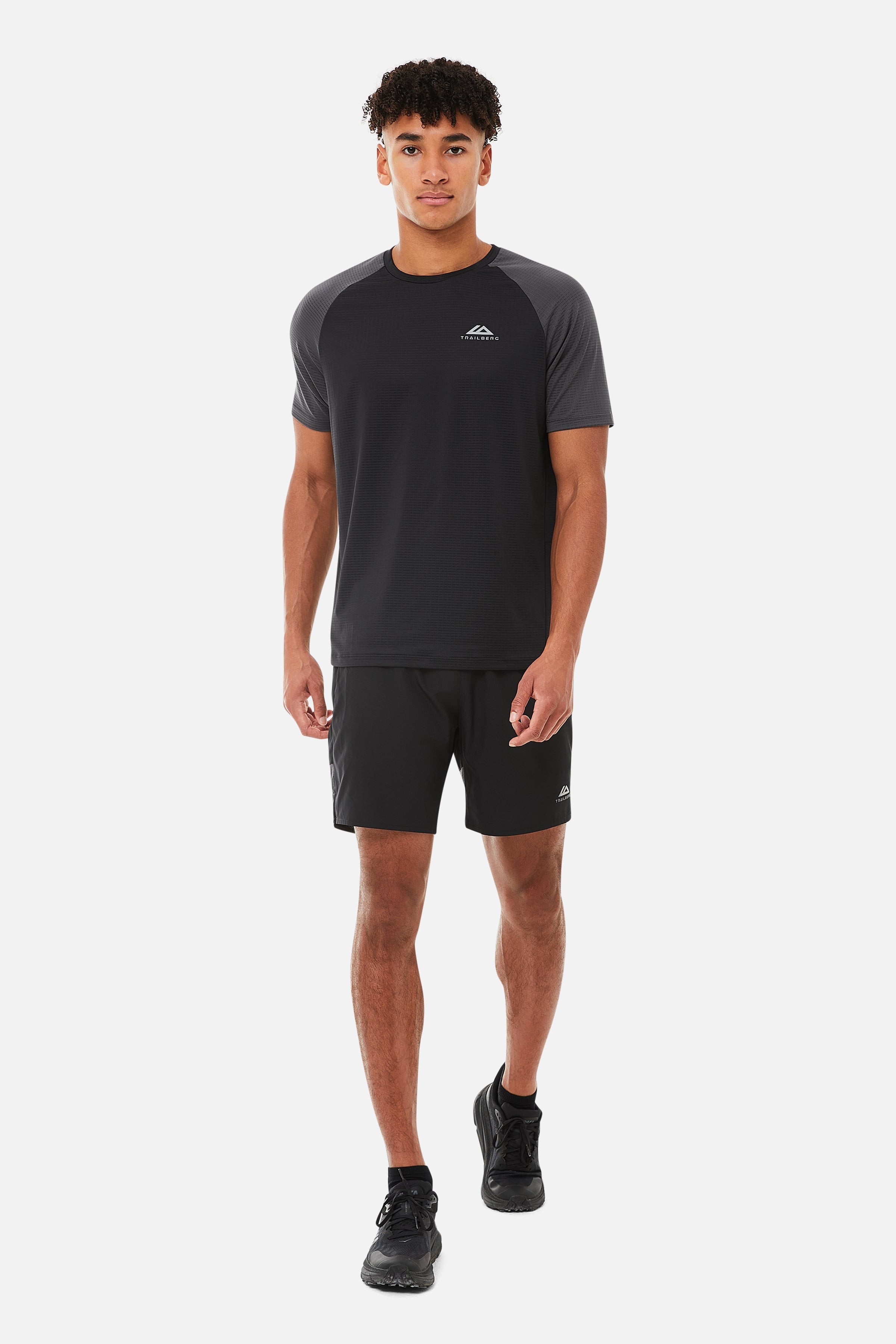 RAPID DASH SHORT - BLACK/GREY