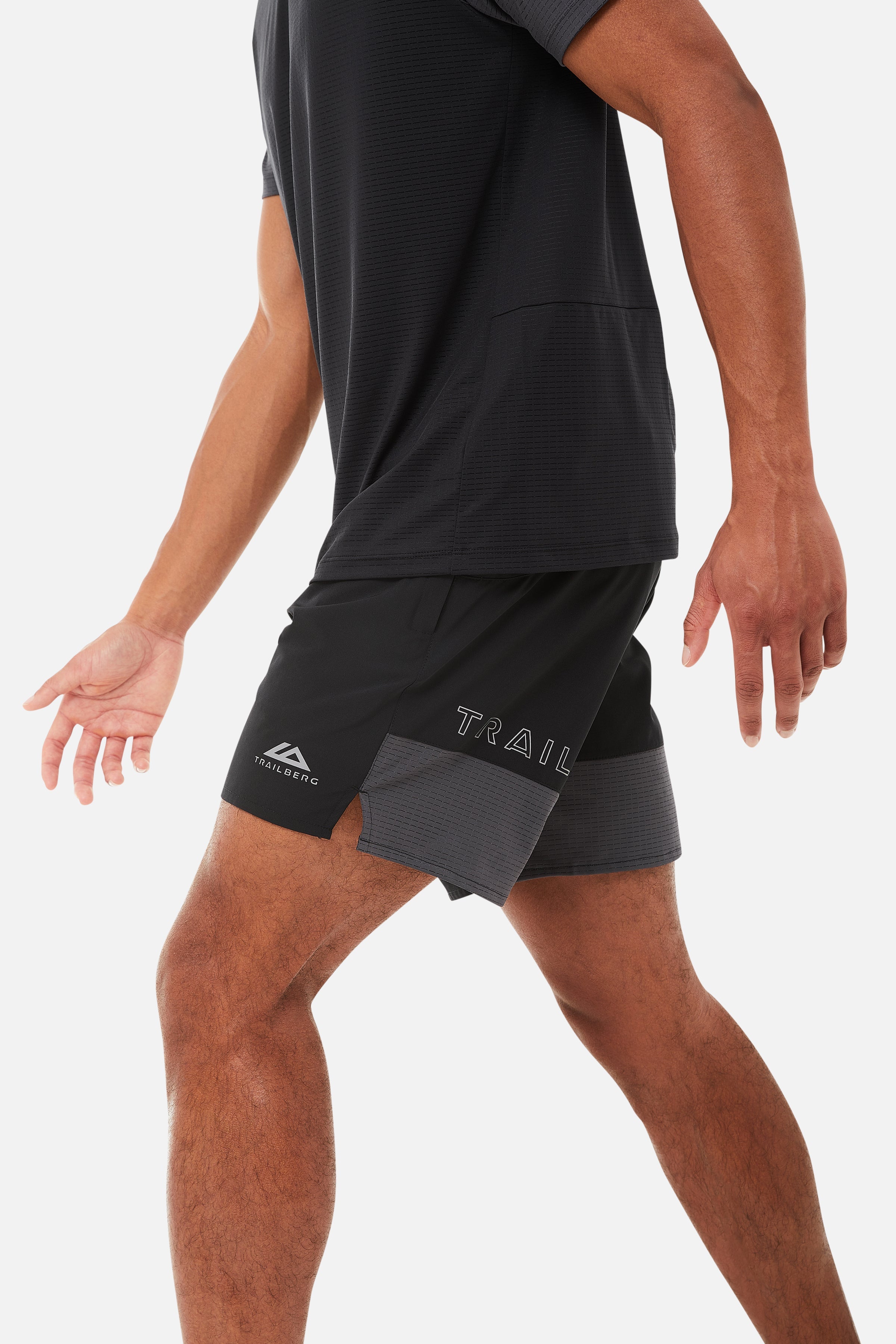 Rapid Dash Short - Black/Grey