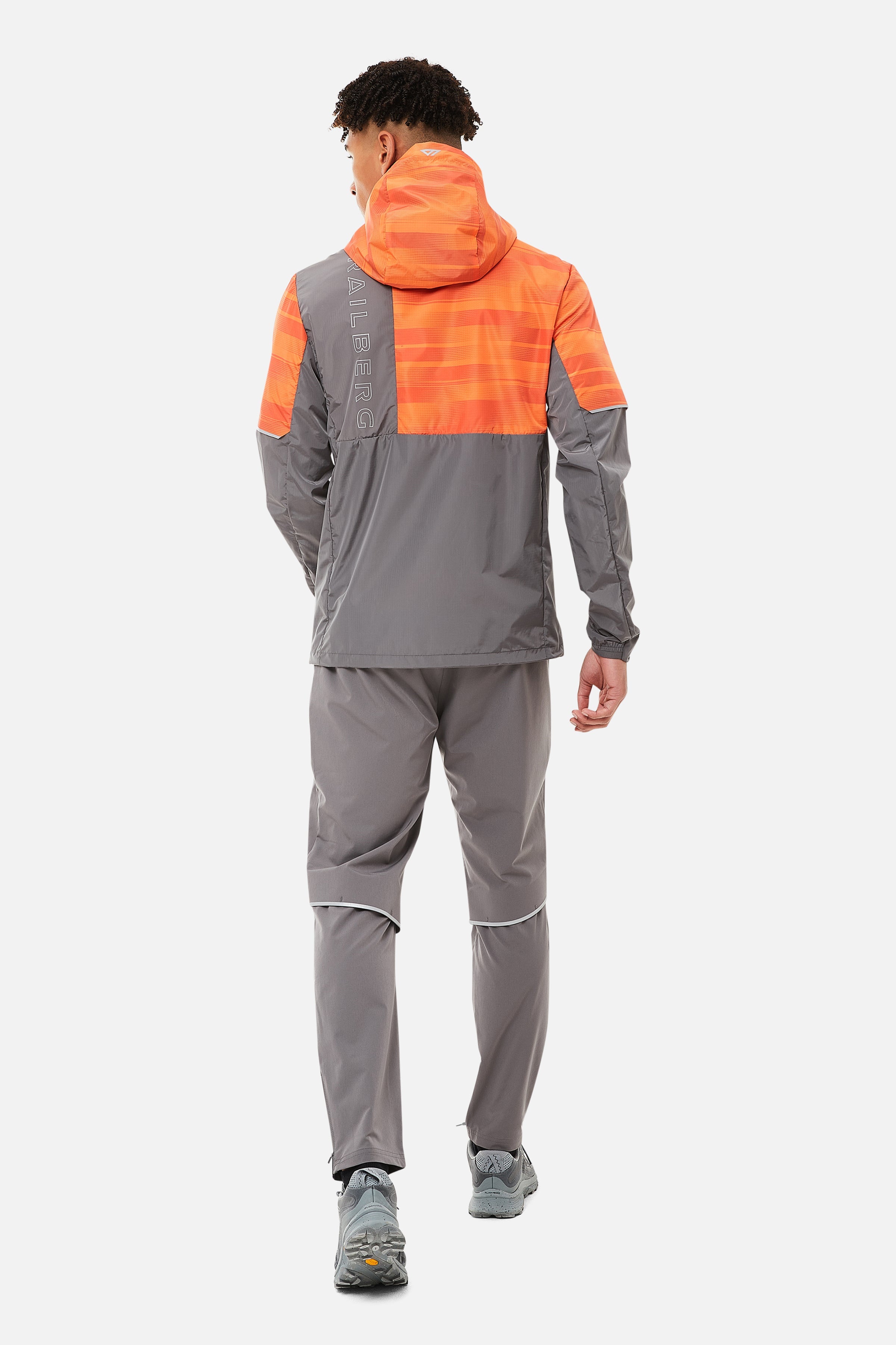 DIMENSION PANT - ORANGE/GREY