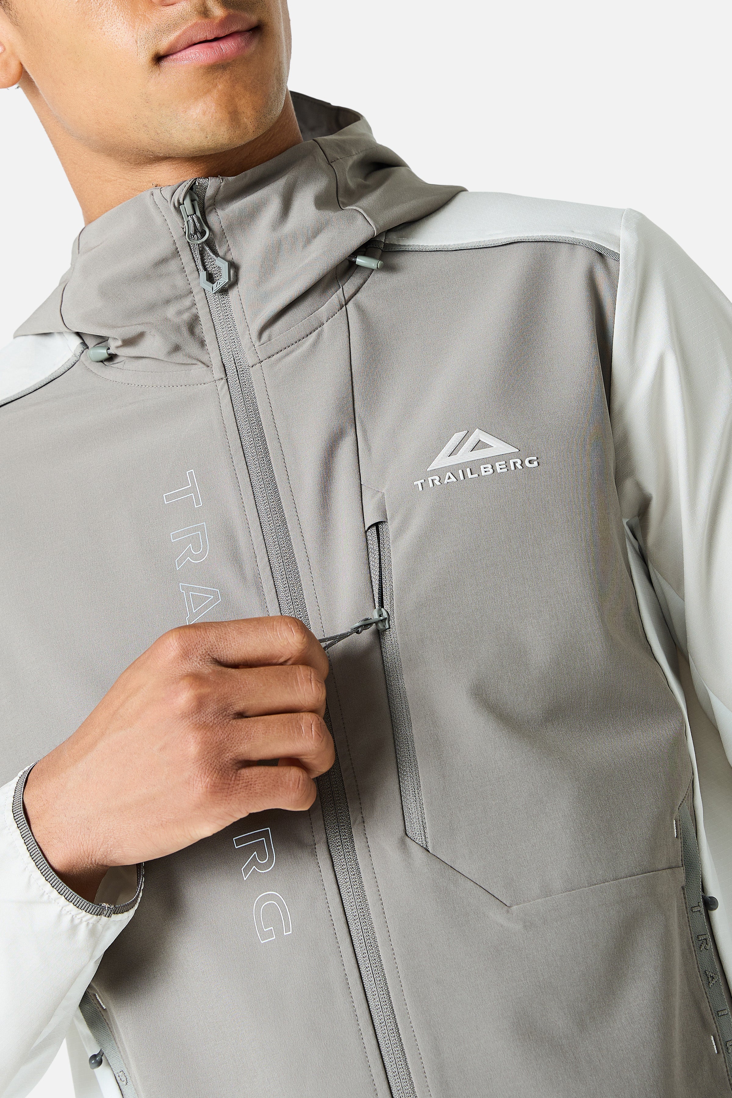 Triathlon Ultra Windbreaker - Mocha/Pebblestone/Frosted Ridge