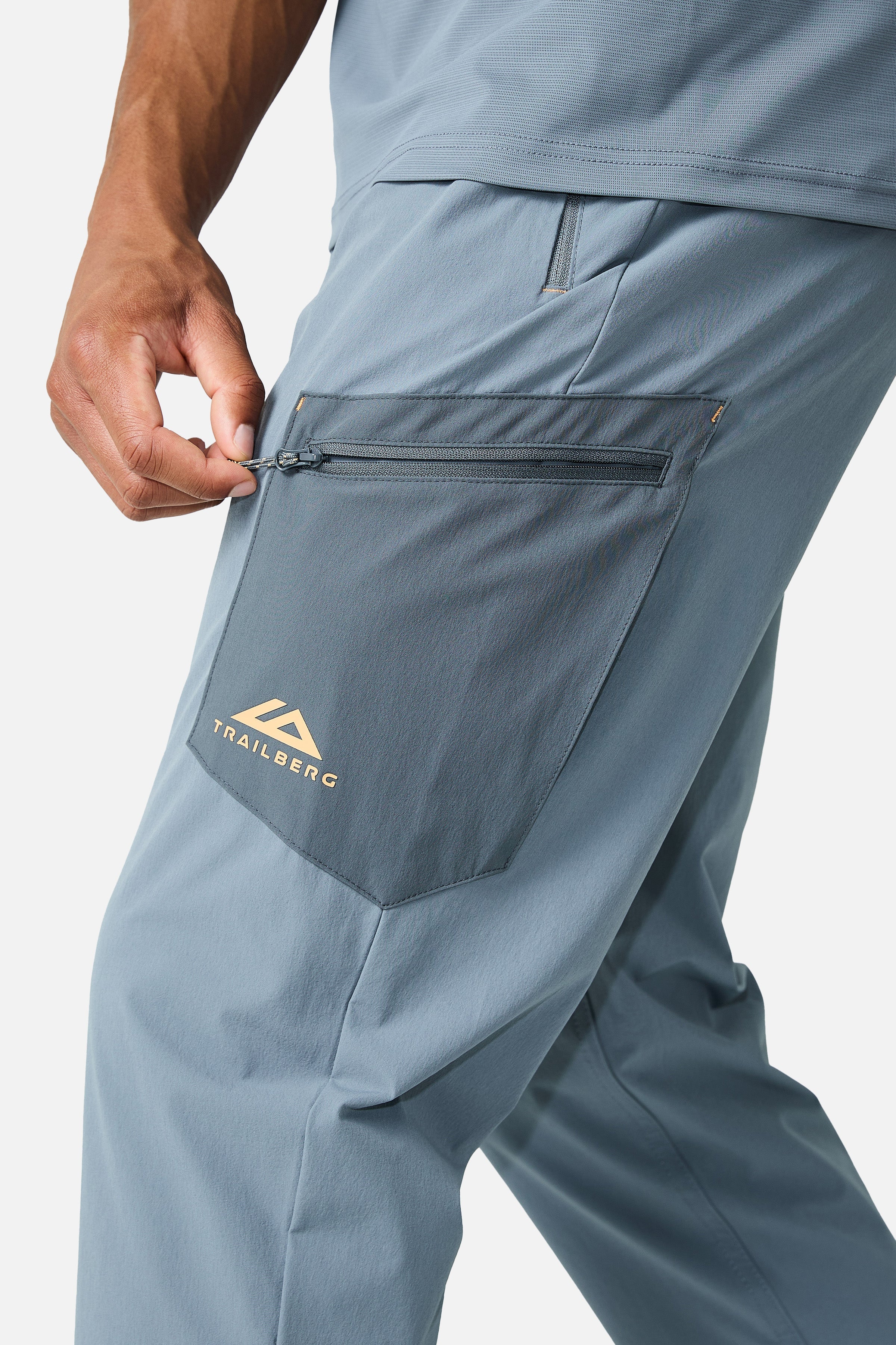 Oberland Cargo Tracksuit - Ash Grey/Graphite Grey/Melon Sorbet