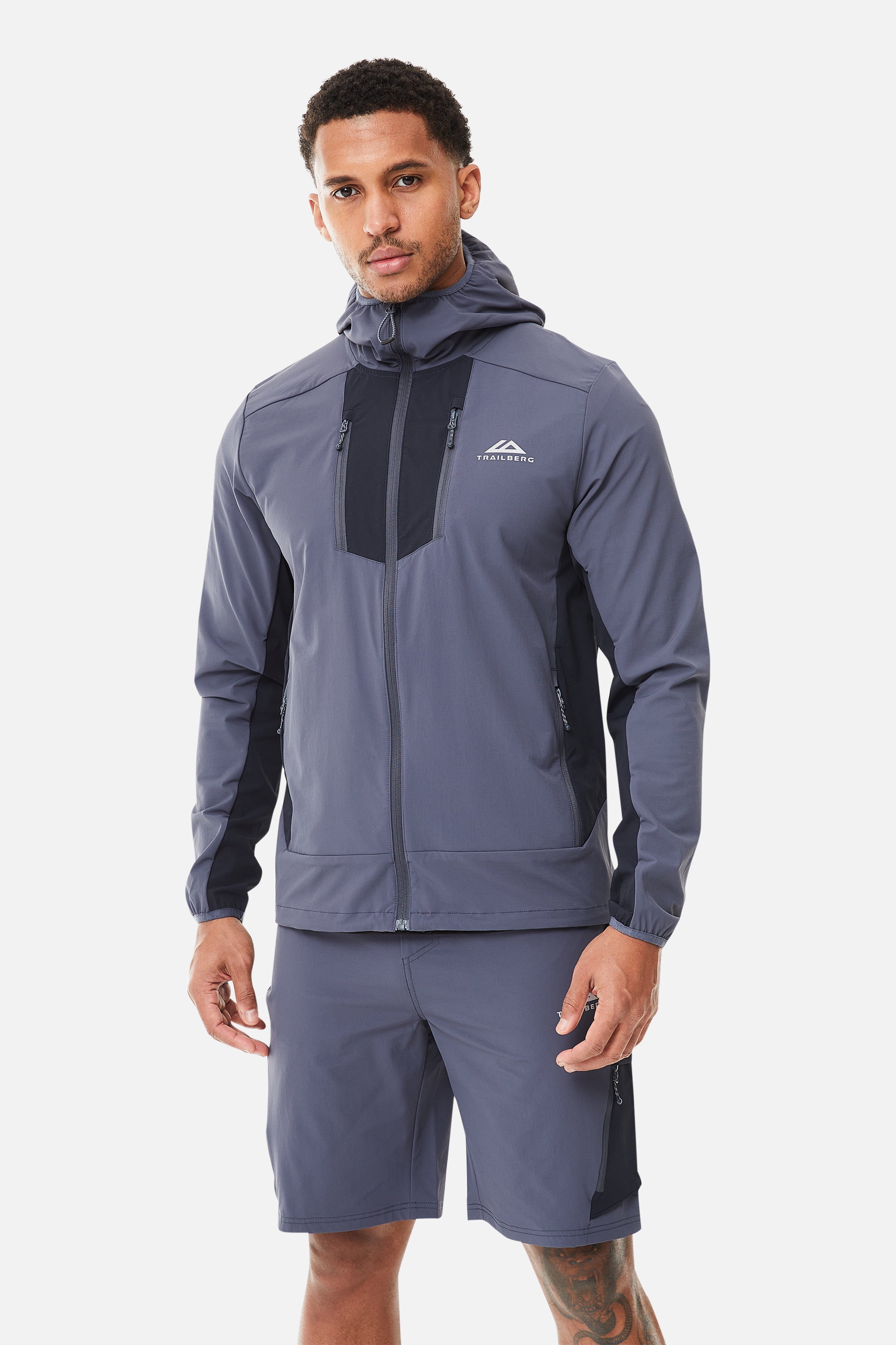 Faltenjura Hood - Eclipse Blue