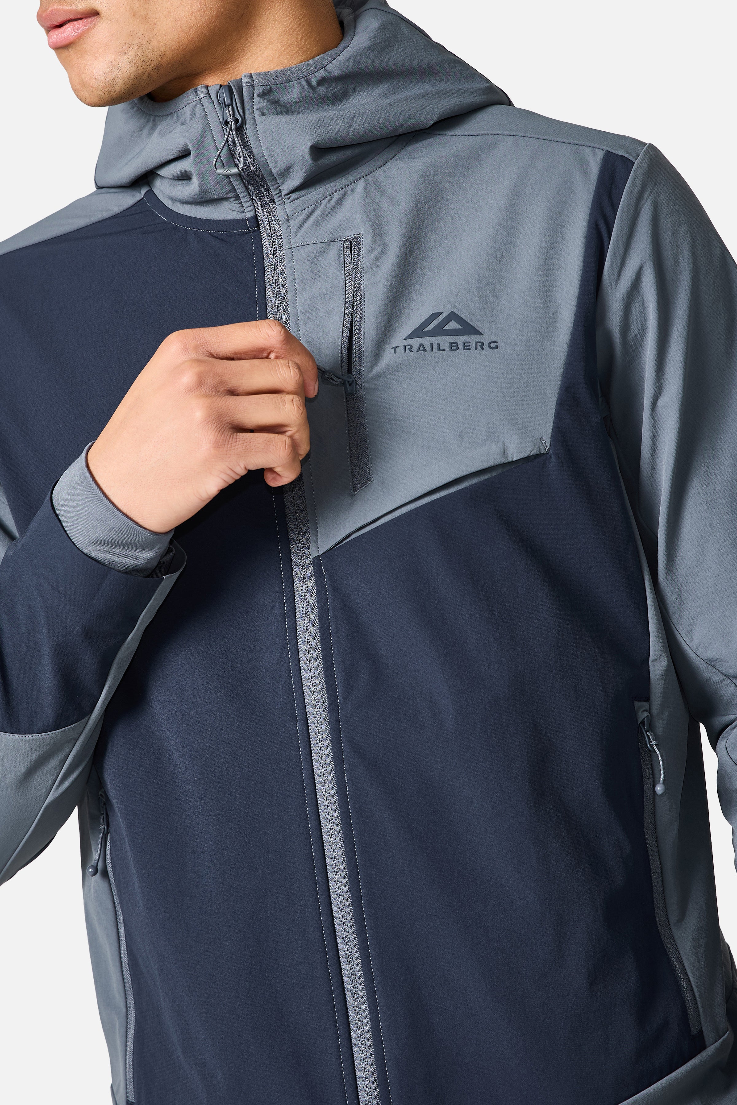 Region Outdoor Hood - Deep Ocean/Storm Grey