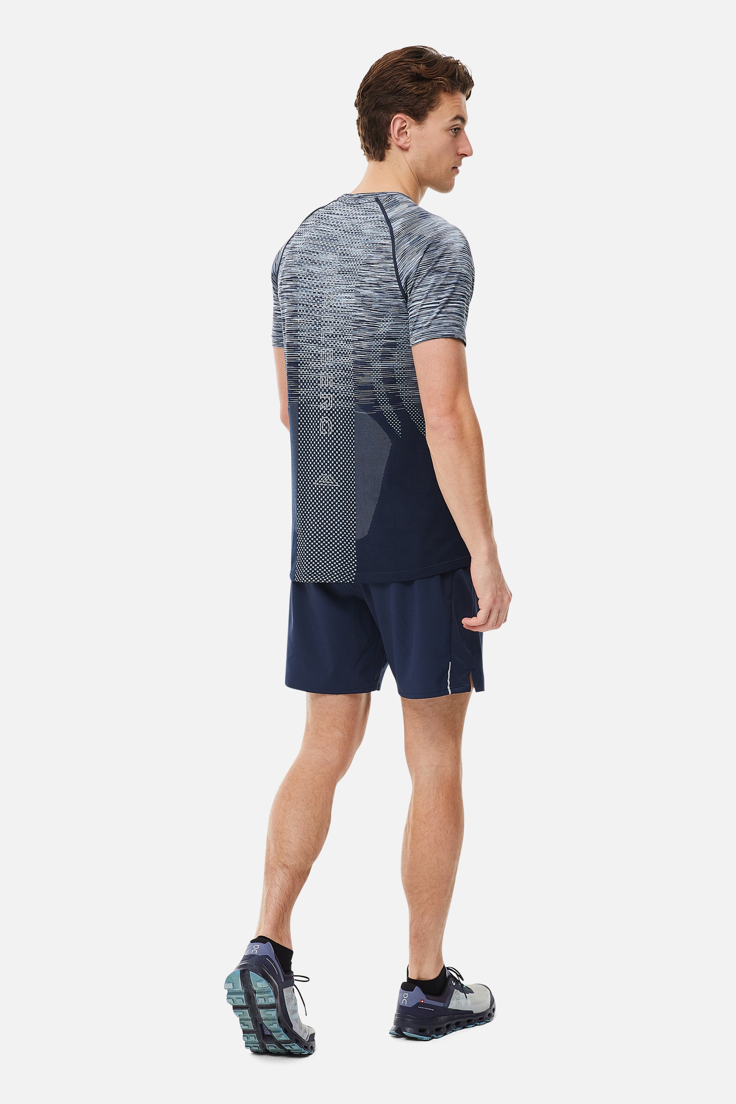 Apex Essentials Seamless Tee Twinset - Navy Blue