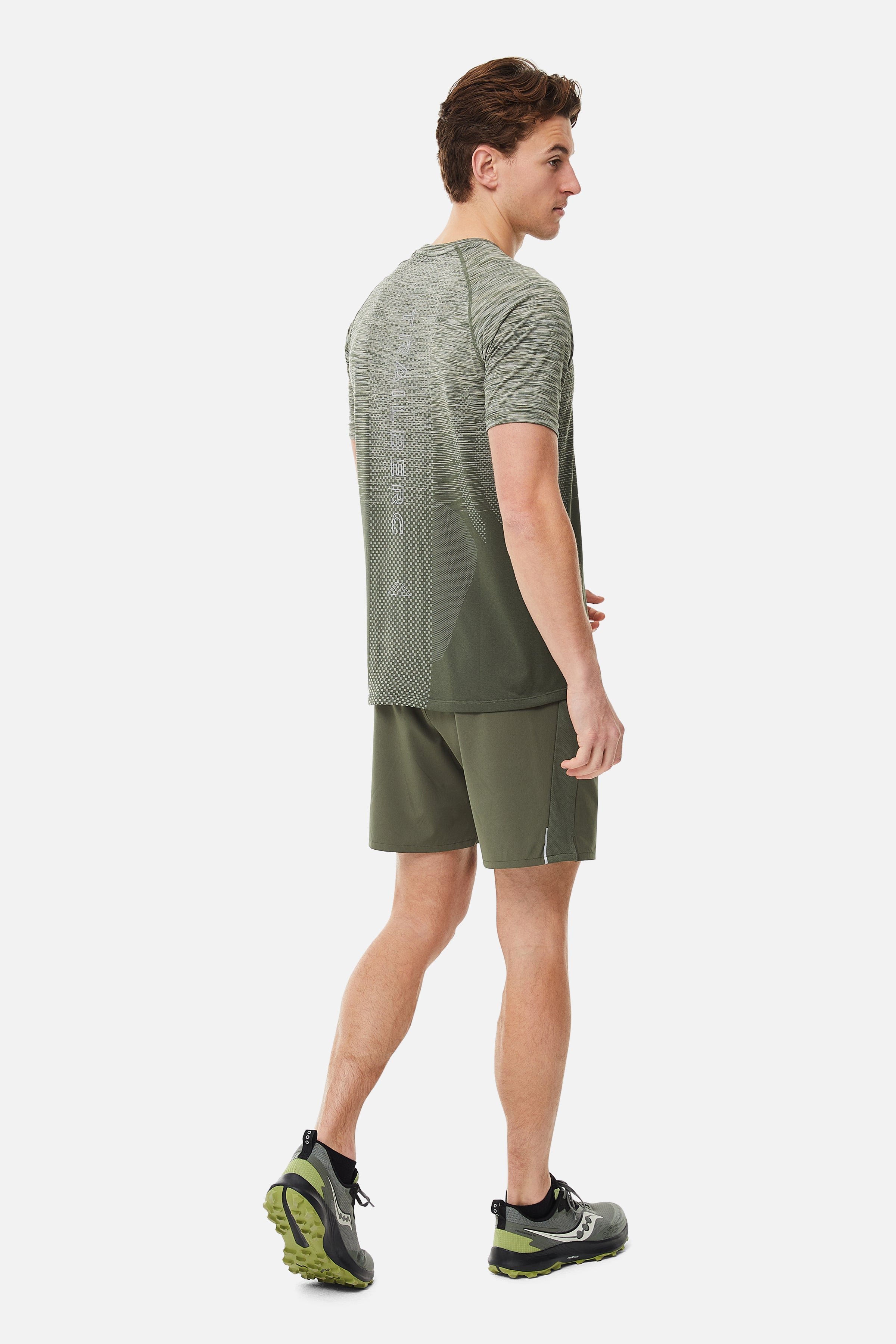 Apex Essentials Seamless Tee Twinset - Dark Fern
