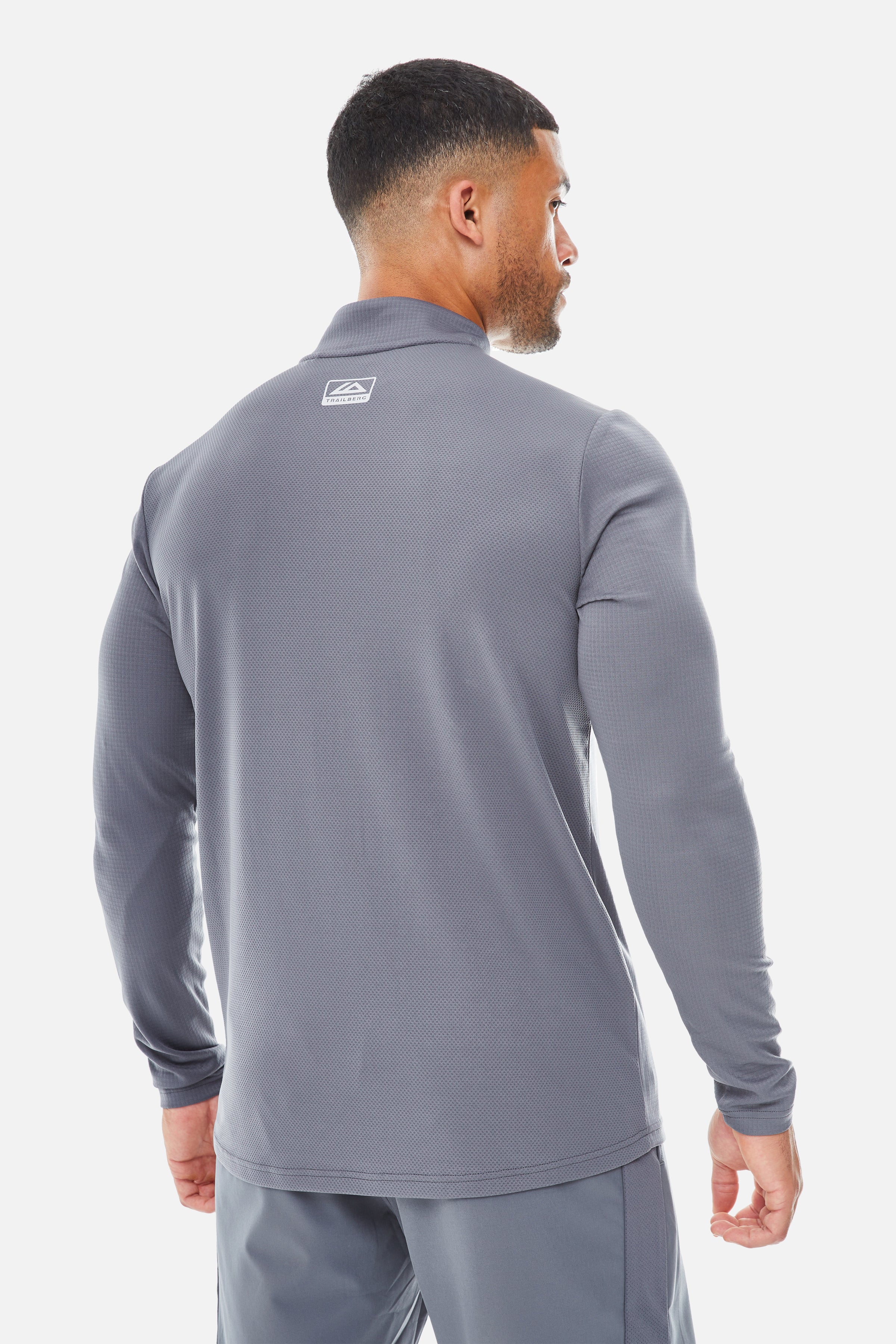 Focus Essentials 2.0 1/4 Zip Twinset - Storm Grey