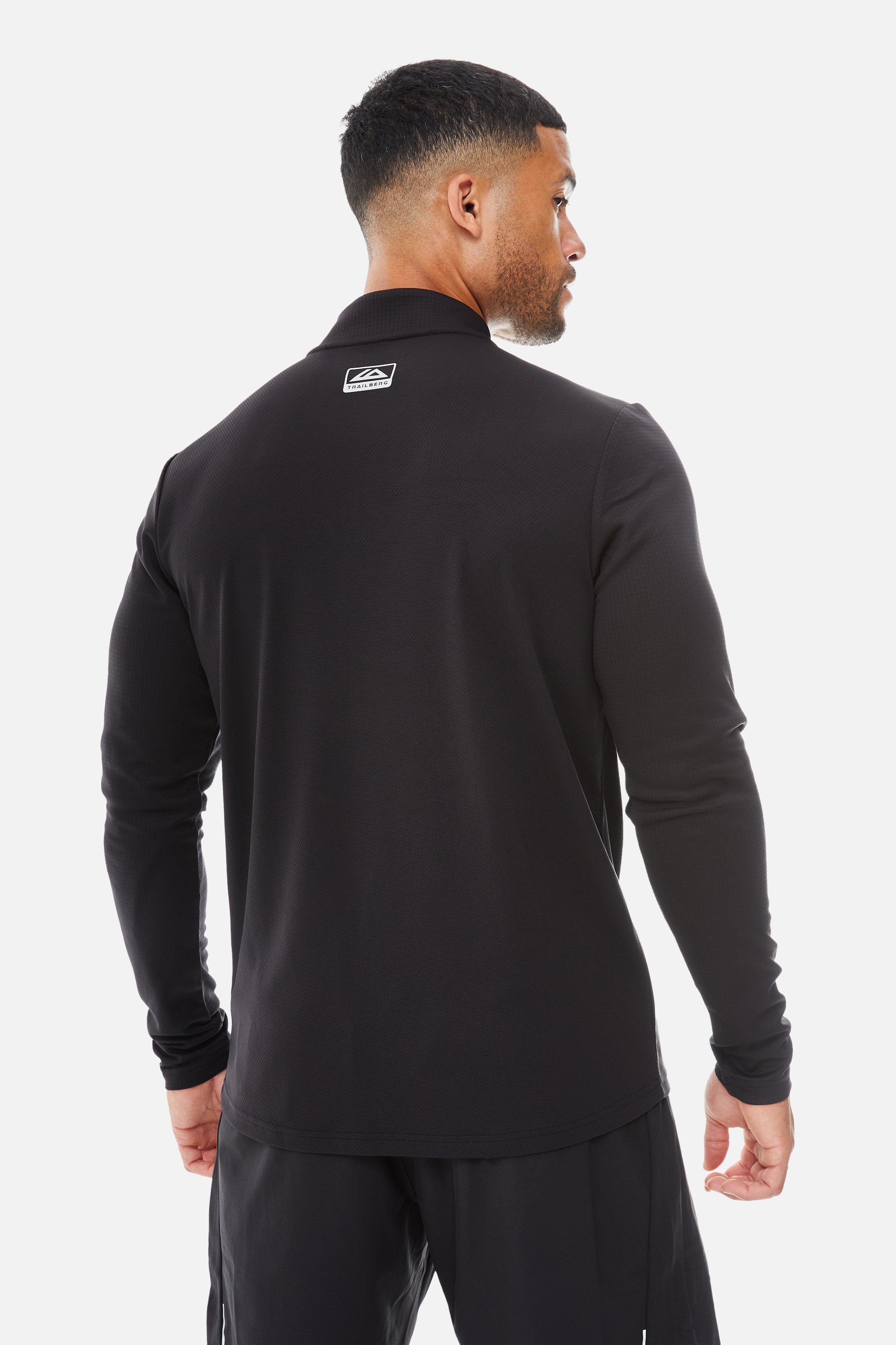 Focus Essentials 2.0 1/4 Zip Twinset - Black