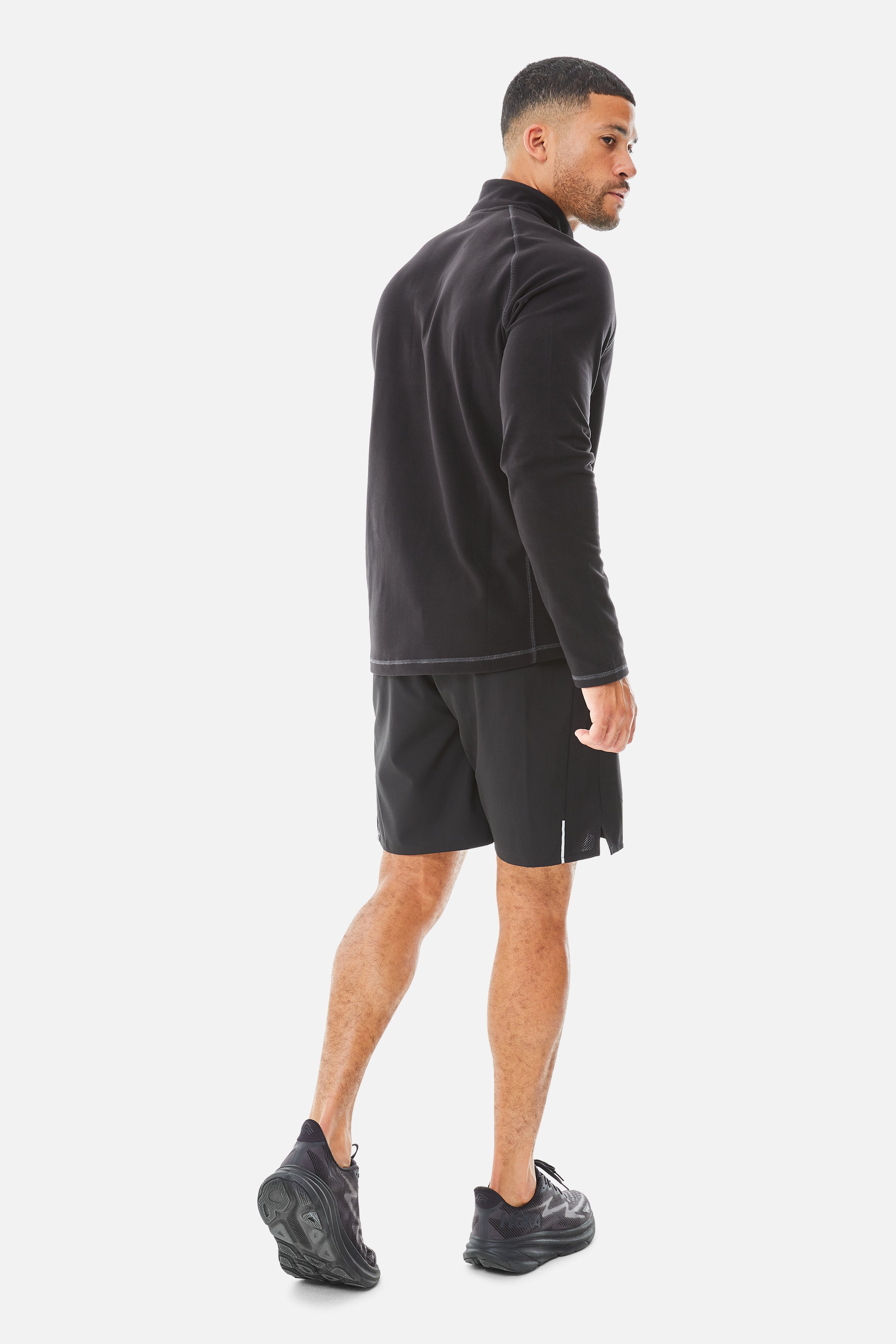 Radius 1/4 Zip Fleece - Black