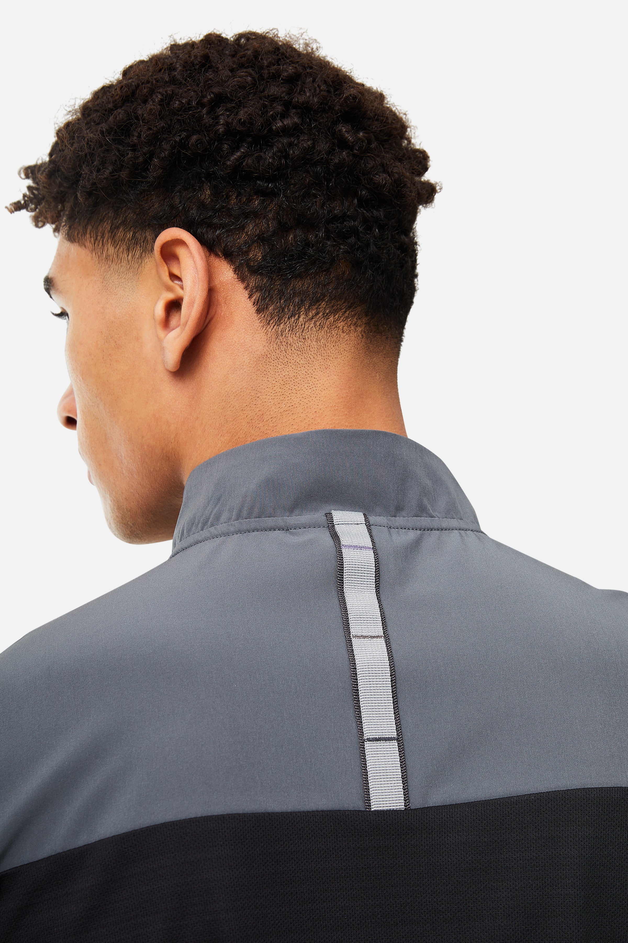 SS25 Triathlon Quarter Zip Set - Black/Grey