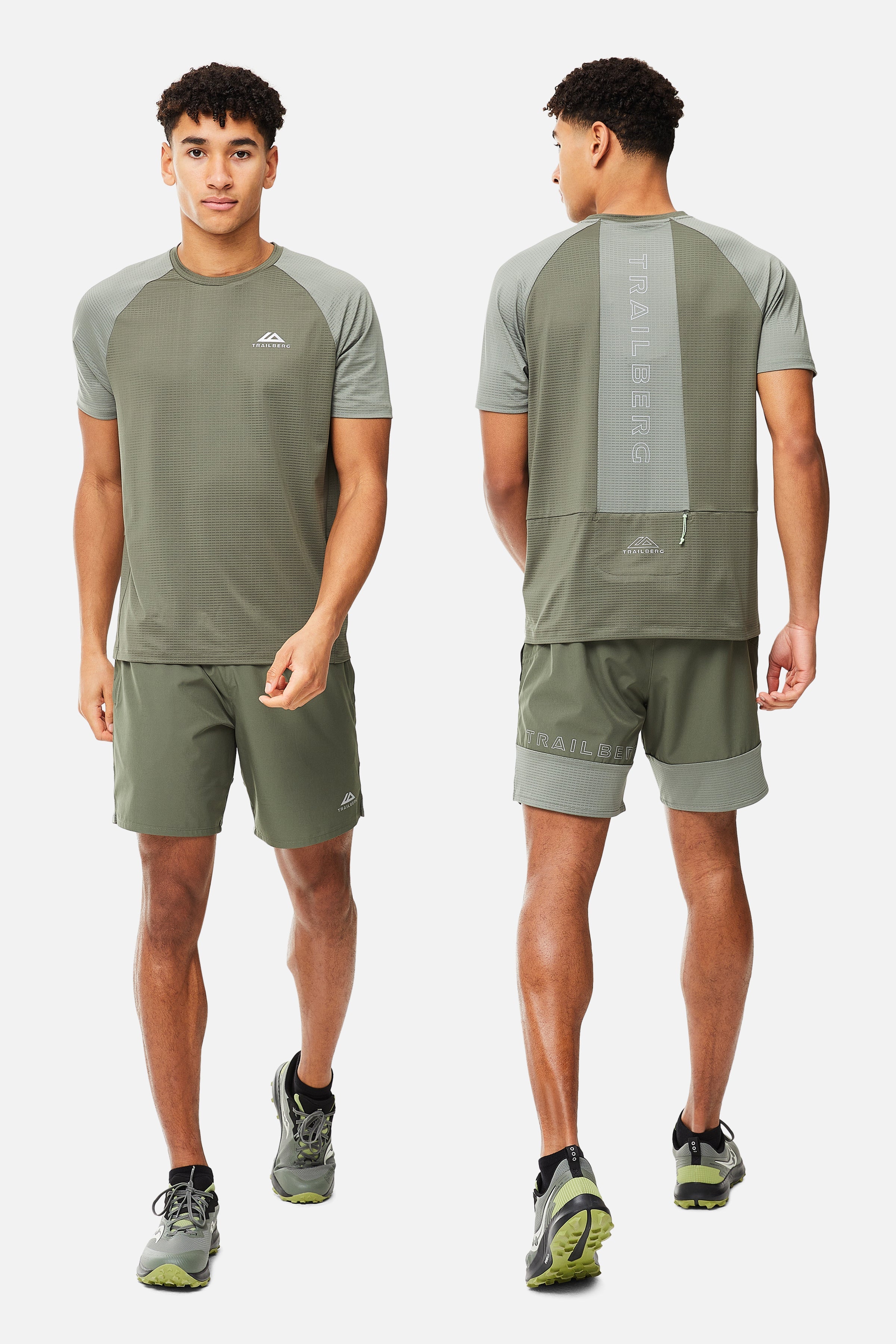 Rapid Dash Twinset - Dark Fern/Pine Dust