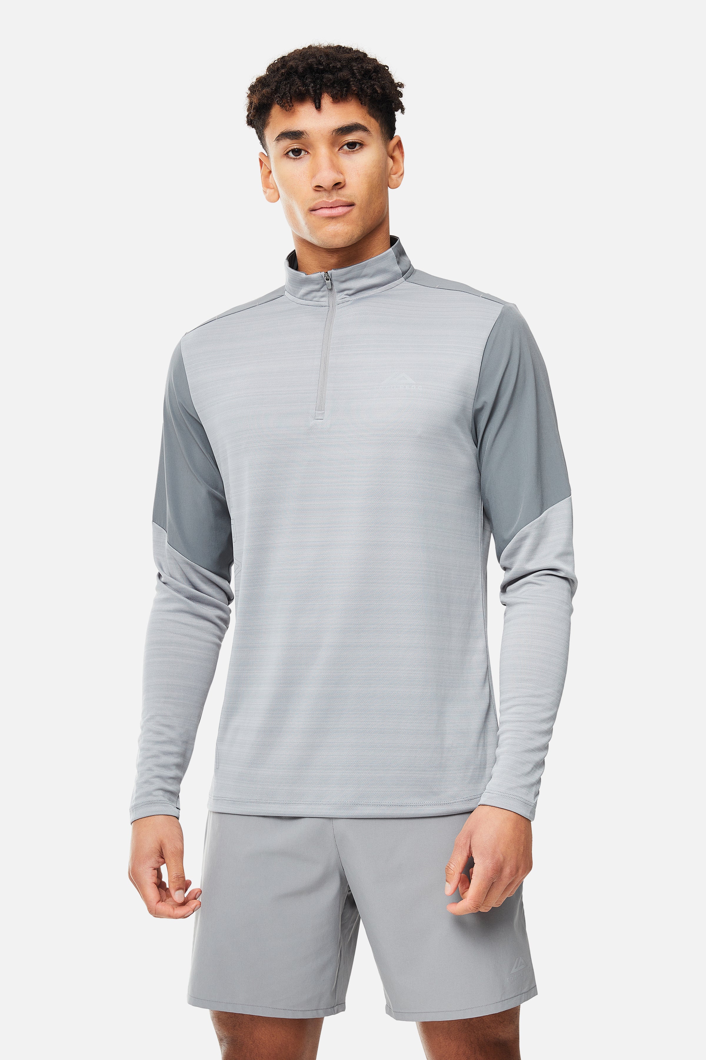 SS25 Triathlon Quarter Zip - Iron Grey