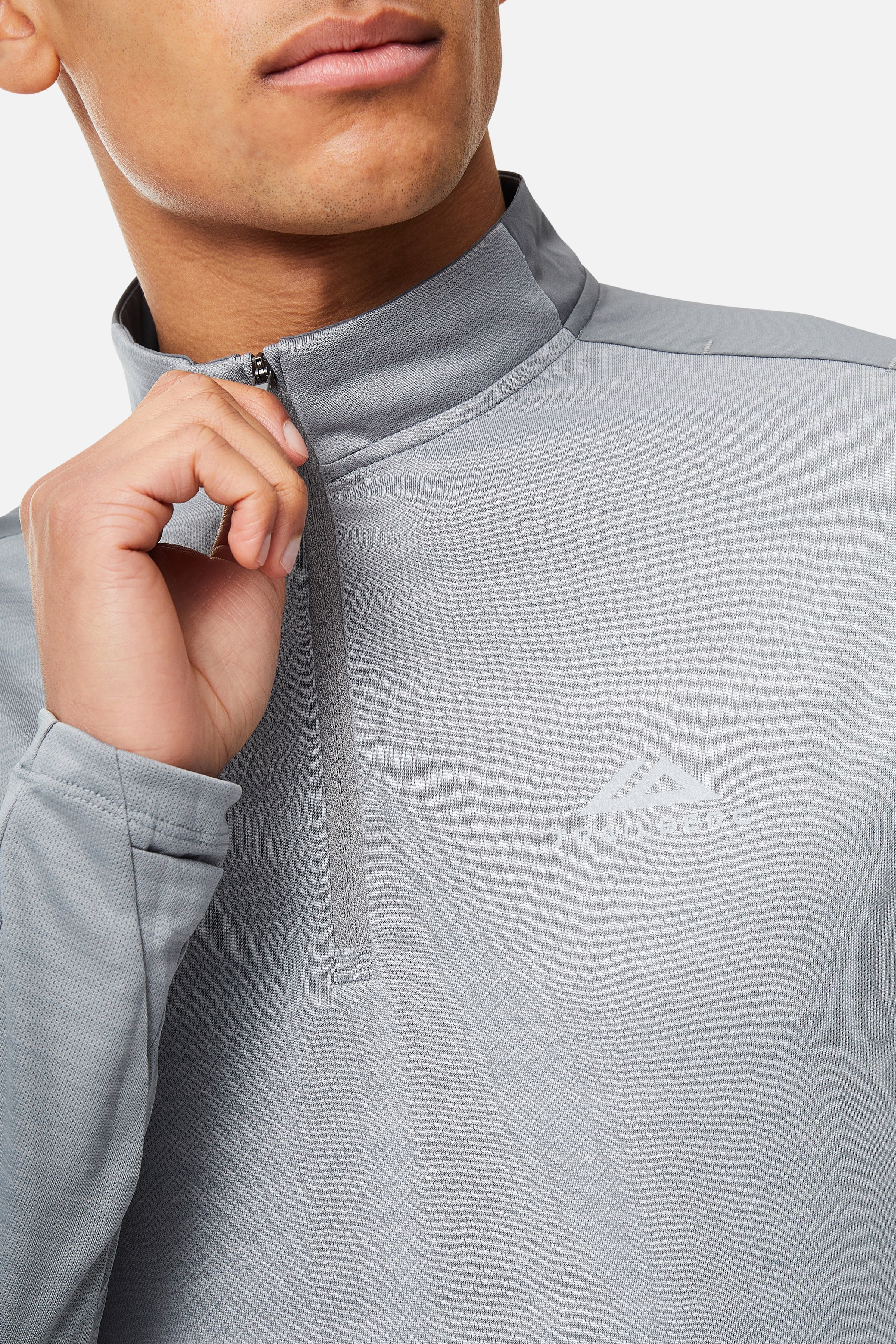 SS25 Triathlon Quarter Zip - Iron Grey