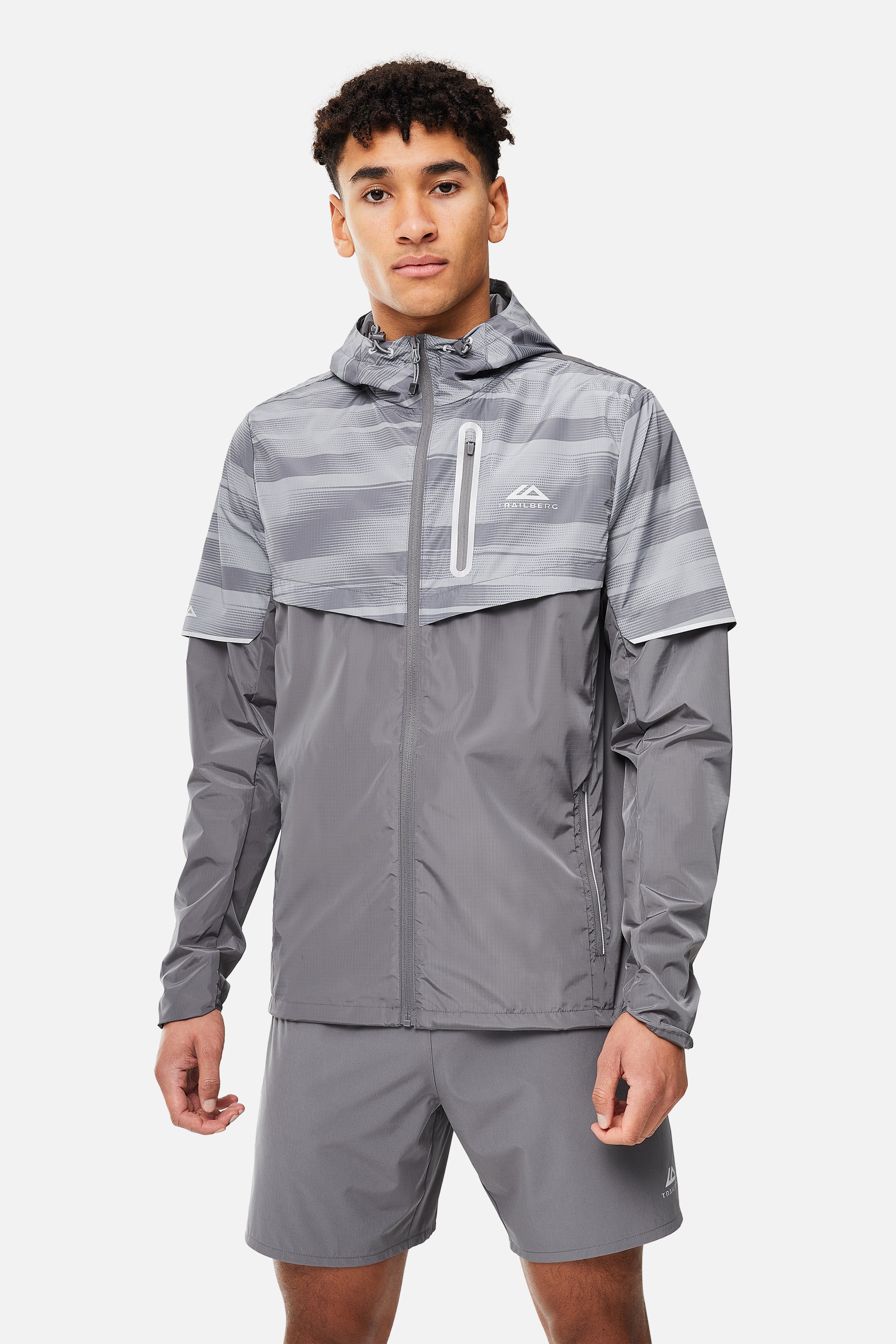 Dimension Windbreaker - Smoke Grey/Moon Grey